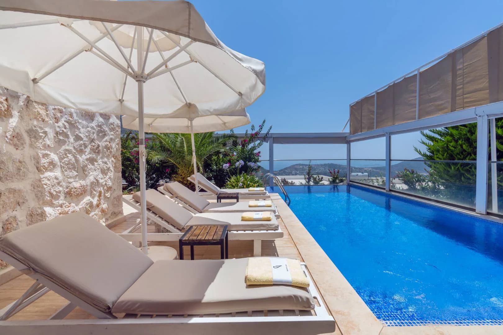 Kaş İslamlar'da Balayı Çiftlerine Uygun, Özel Havuzlu, 2+1 Villa görsel 2