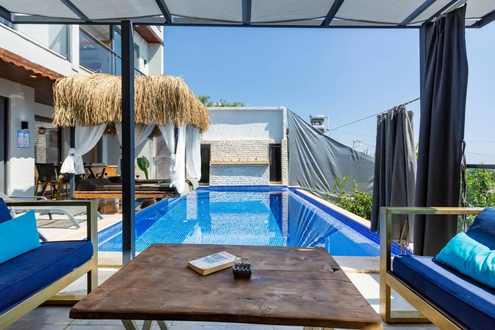 Kaş Bezirgan'da Enfes Manzaralı, Özel Havuzlu, Jakuzili, Modern Villa görsel 2