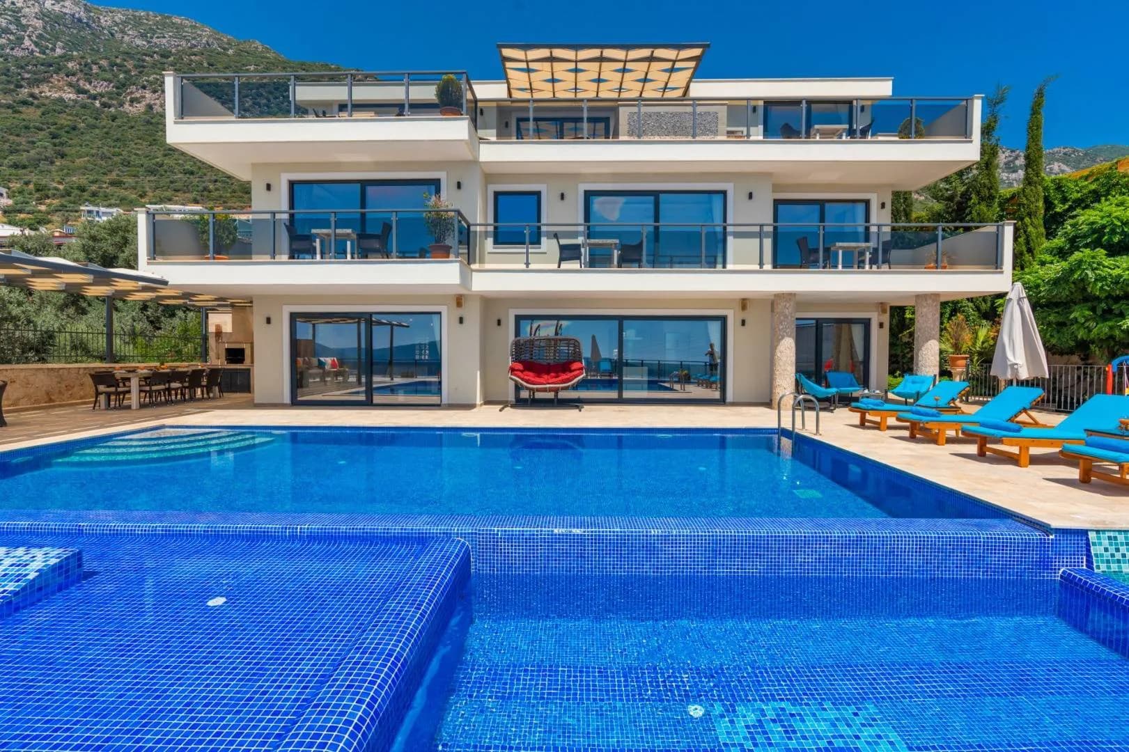 Kaş Bezirgan'da Aile Gruplarına Uygun , Özel Havuzlu, Estetik Villa görsel 3