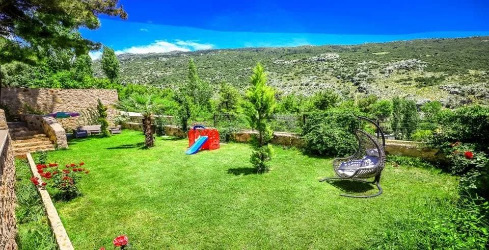 Kaş İslamlar'da Eşsiz Manzaralı, Özel Havuzlu, Ferah Villa görsel 3