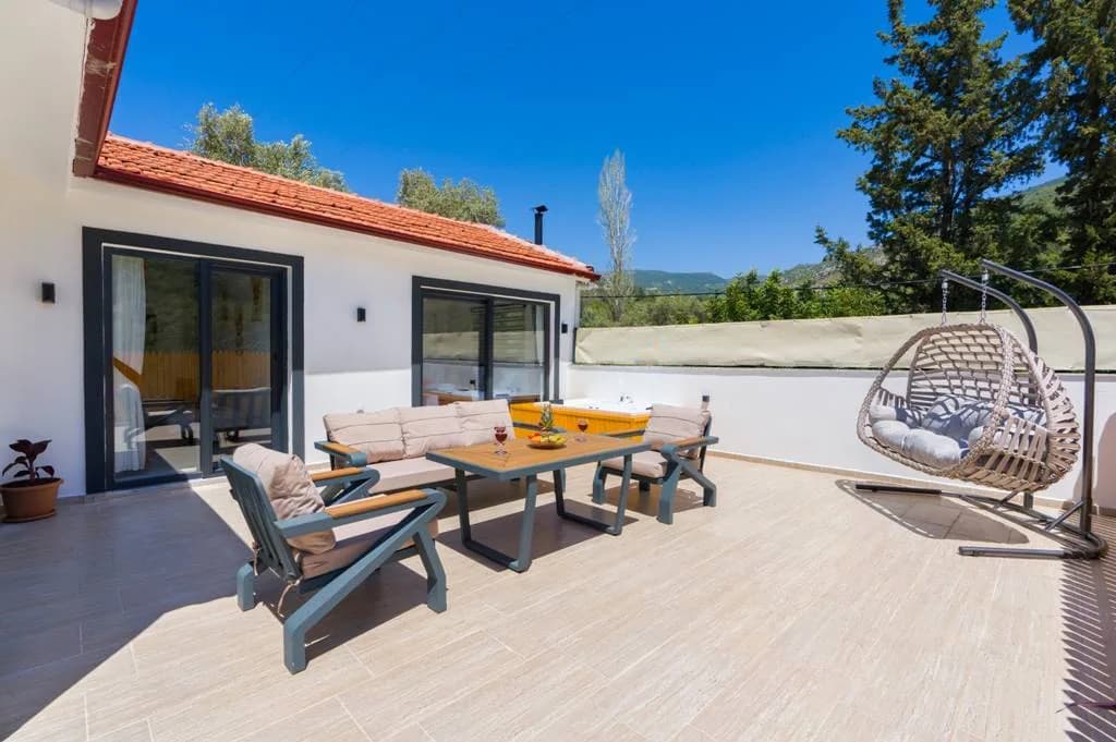 Kaş İslamlar'da Doğa İçerisinde, Denize Yakın, Jakuzili Apart görsel 2