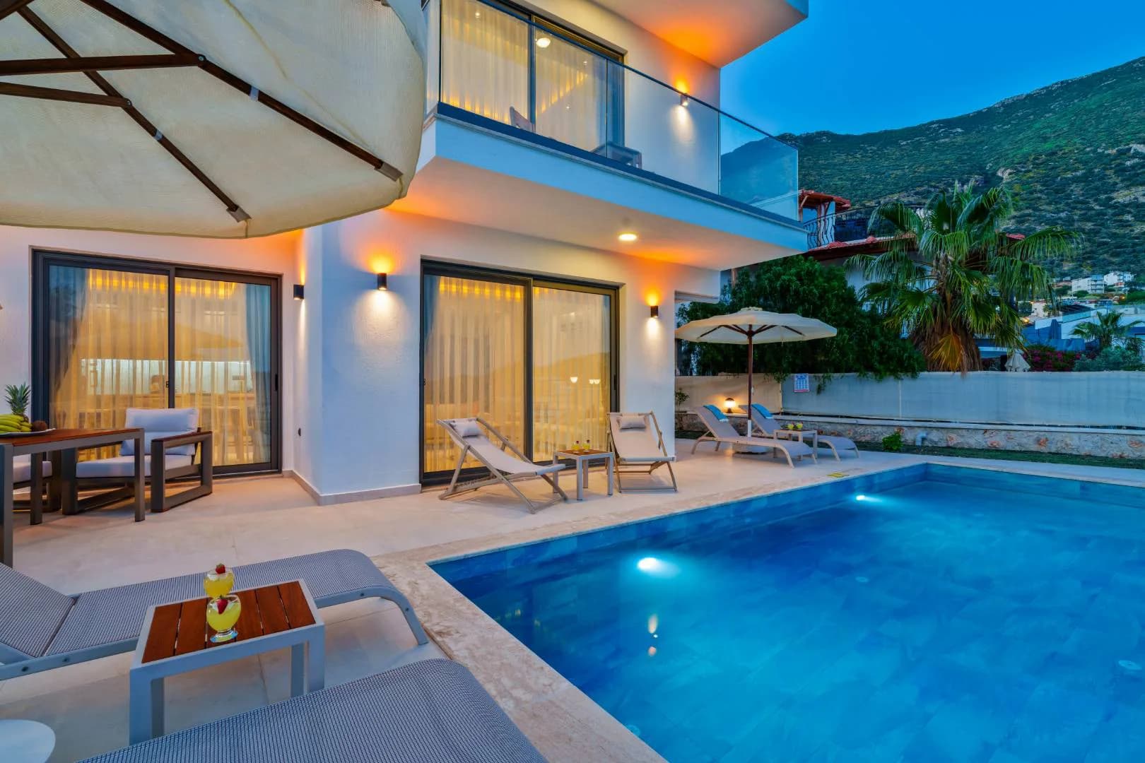 Kalkan Kızıltaş'ta Deniz Manzaralı, Özel Havuzlu, Jakuzili Villa görsel 2