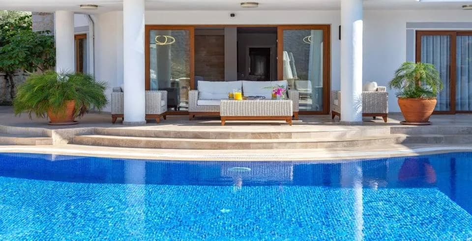 Kaş Kalkan'da Geniş Ailelere Uygun, Özel Havuzlu, Kiralık Villa görsel 2