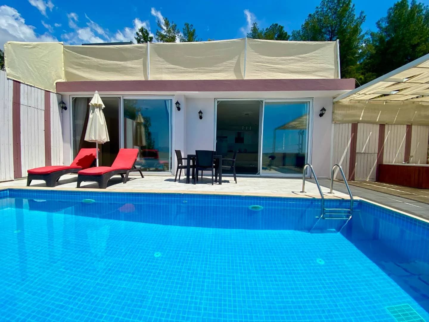 Kaş Üzümlü'de Balayı Çiftlerine Uygun, Özel Havuzlu, 1+1 Villa görsel 2