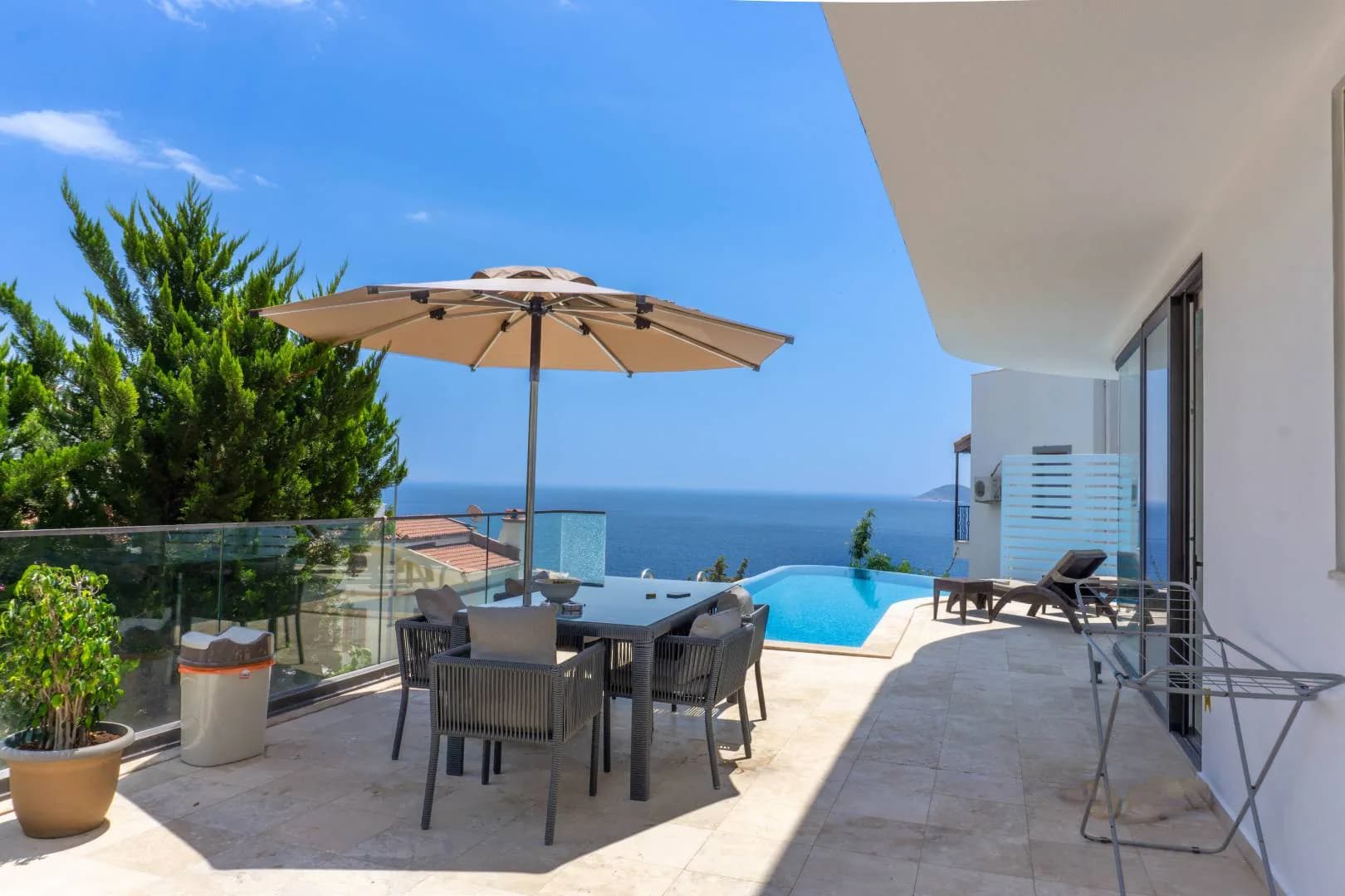 Kaş Kalkan'da Denize Yakın, Özel Havuzlu, Merkezi Villa görsel 3