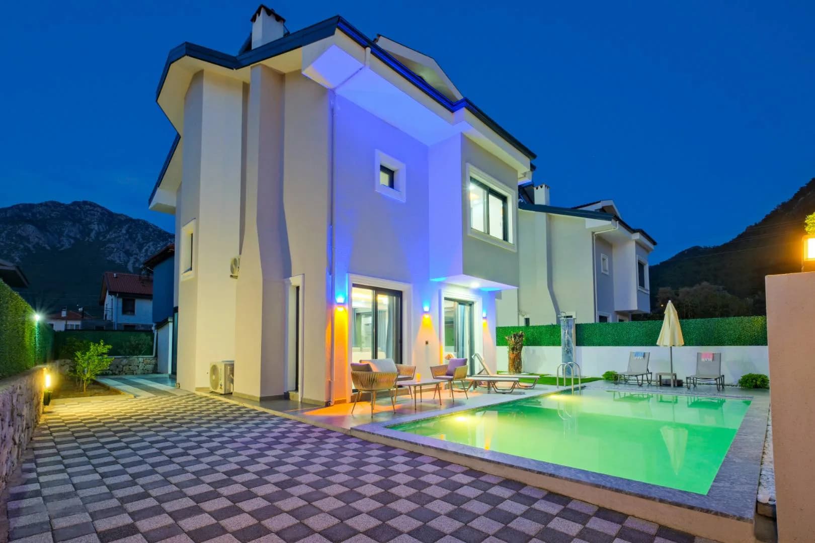 Fethiye Üzümlü'de Muhteşem Doğa İçerisinde, Özel Havuzlu, Ferah Villa görsel 2
