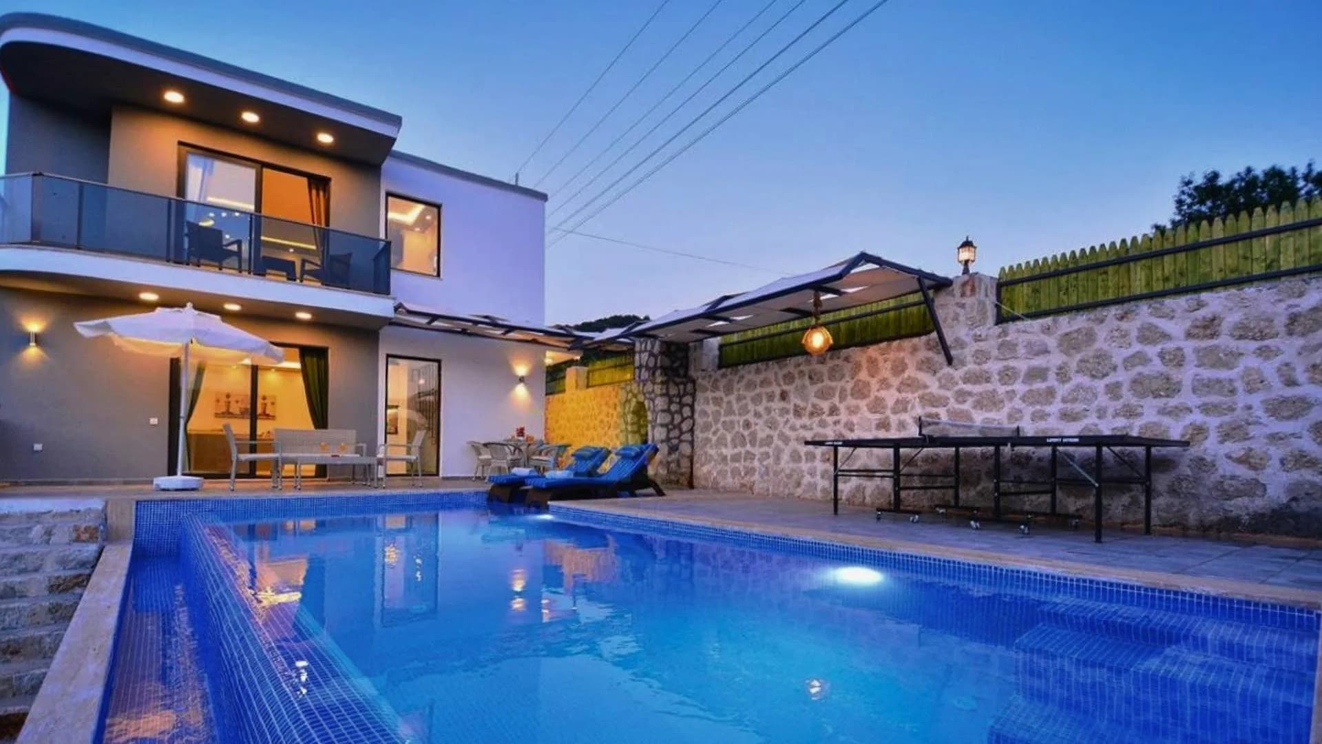 Kaş Sarıbelen'de Muhteşem Doğada, Özel Havuzlu, 1+1 Villa görsel 2