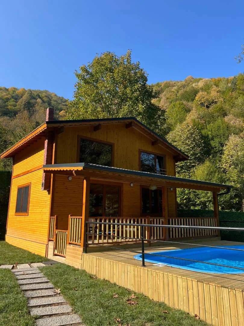 Memnuniye'de Doğa İçerisinde, Özel Havuzlu, Modern Bungalov görsel 2