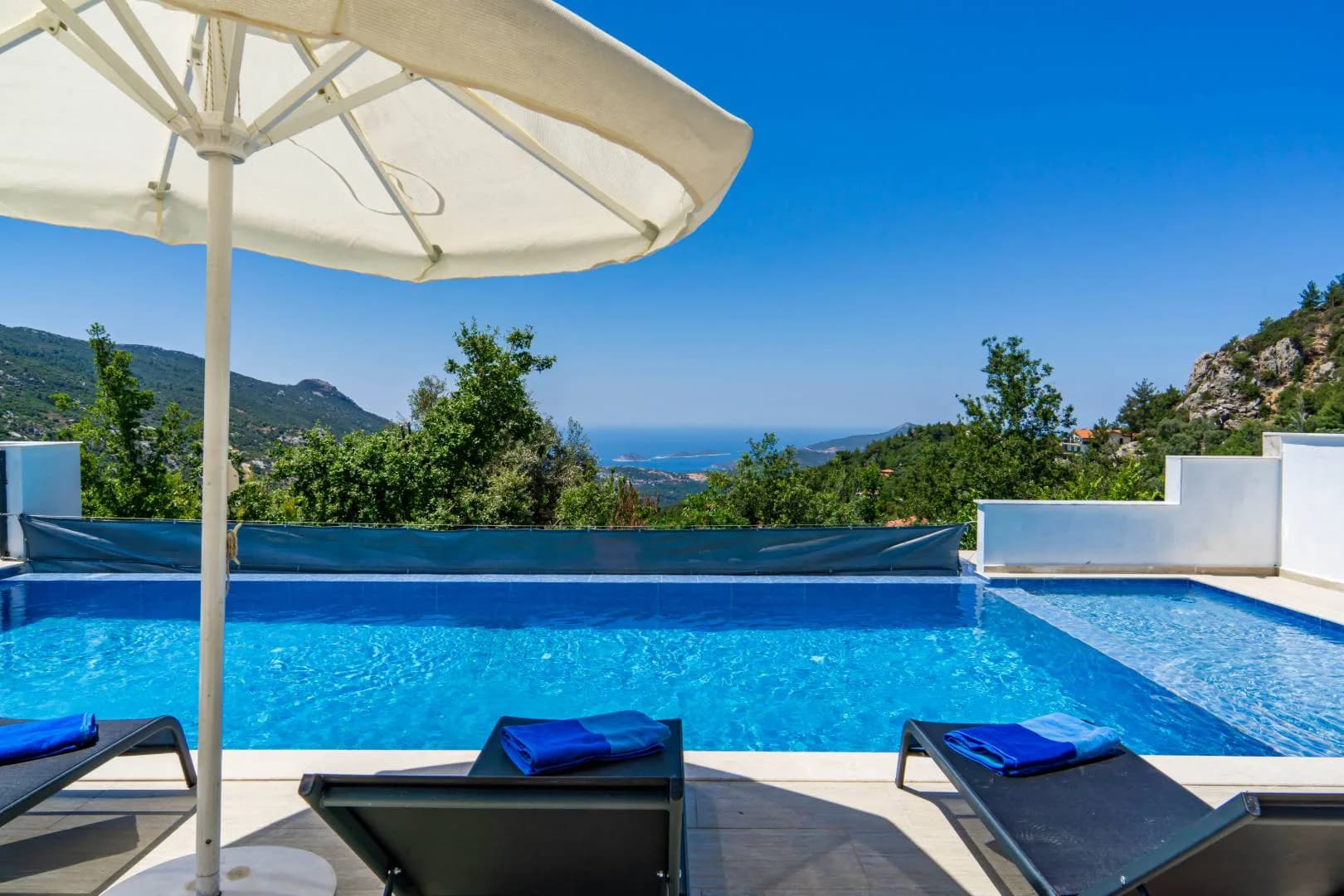 Kaş İslamlar'da Enfes Doğada, Özel Havuzlu, Lüks Villa görsel 3