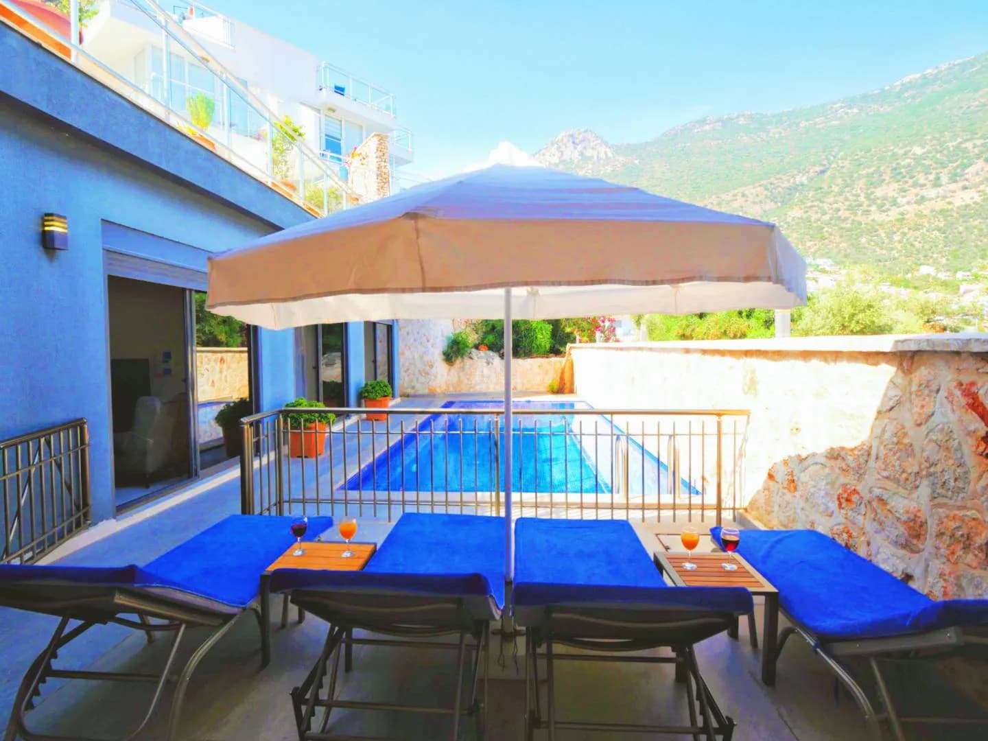 Kaş Kalkan'da Sakin Konumda, Özel Havuzlu, Modern Villa görsel 2