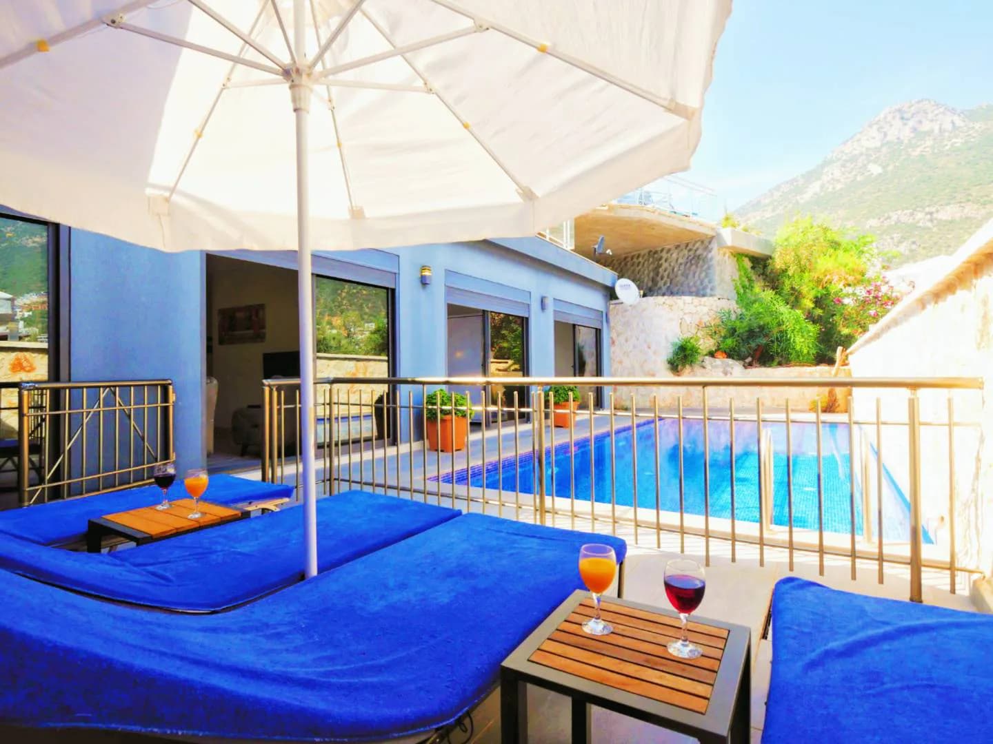 Kaş Kalkan'da Sakin Konumda, Özel Havuzlu, Modern Villa görsel 3