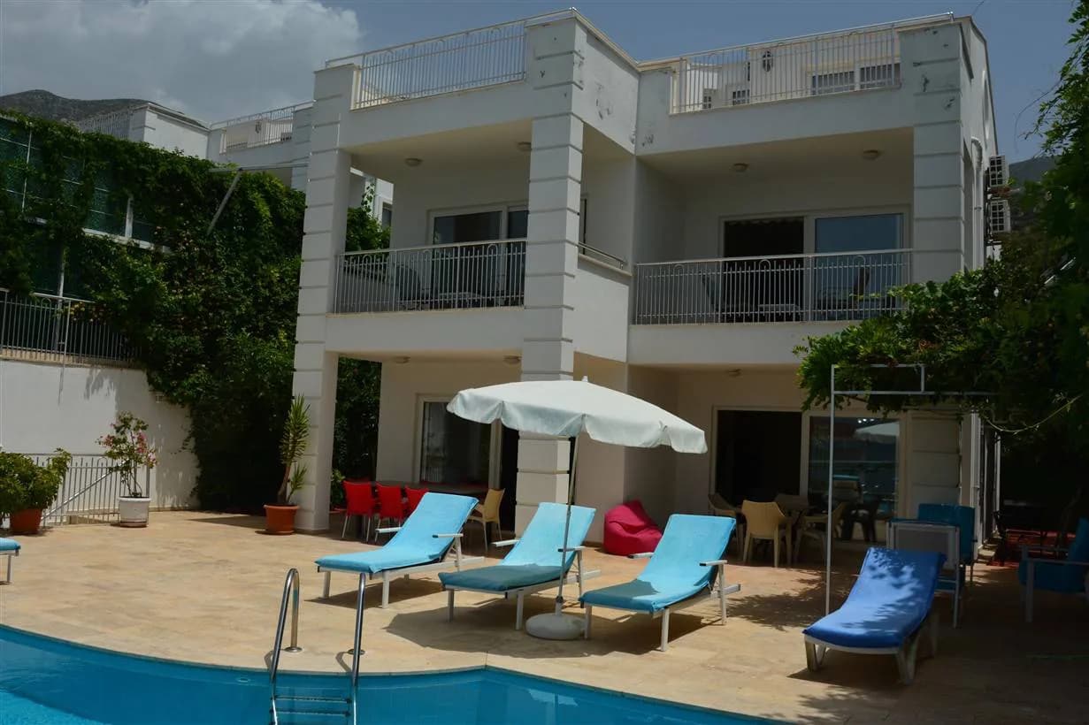 Kaş Kalkan'da Eşsiz Deniz Manzaralı, Özel Havuzlu, Ferah Villa görsel 2
