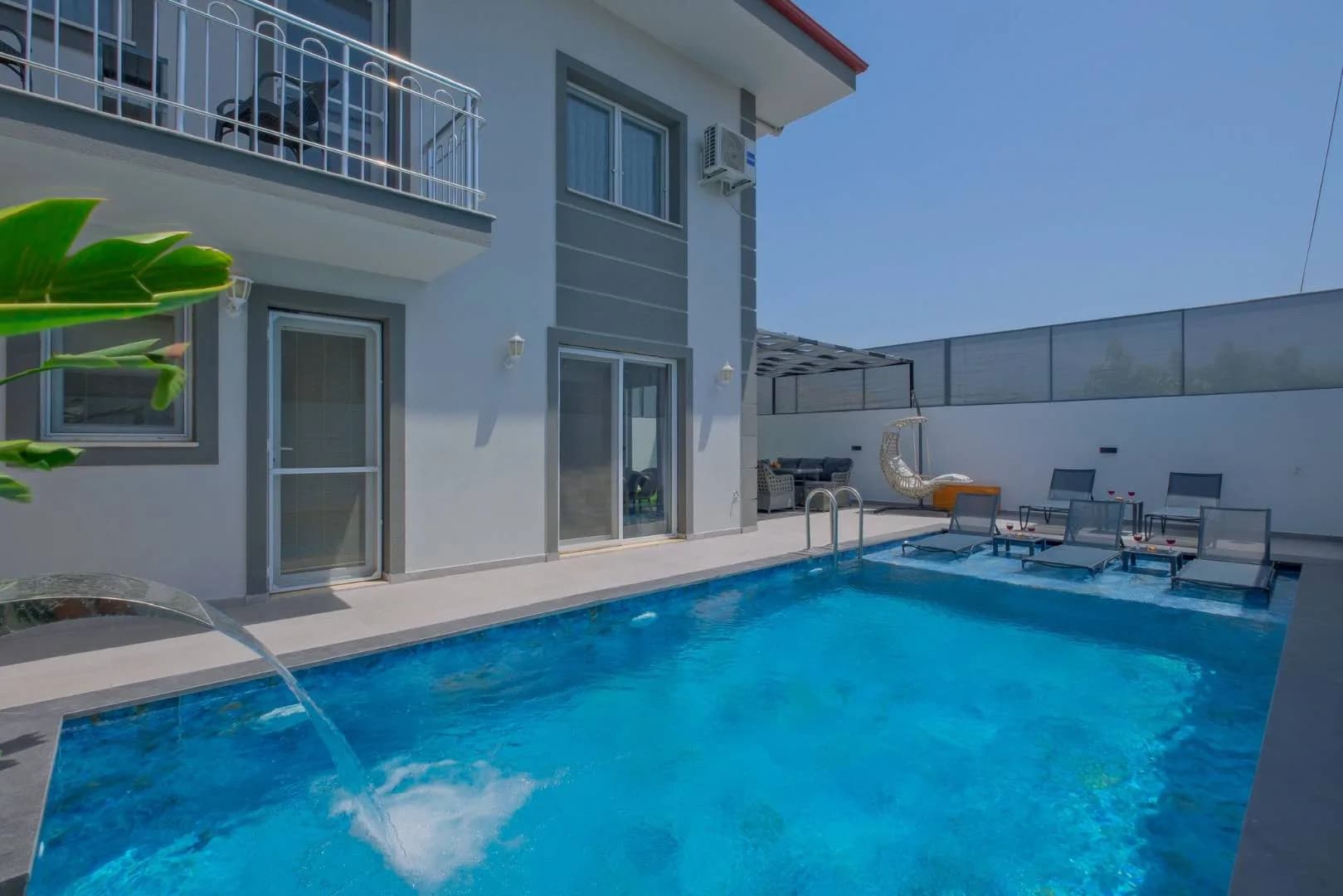 Fethiye Yeni'de Kalabalık Ailelere Uygun, Özel Havuzlu, İkiz Villa görsel 2