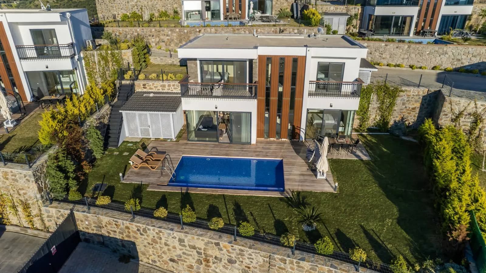 Muğla Bodrum'da Marinaya Yakın, Özel Havuzlu, Manzaralı Villa görsel 3