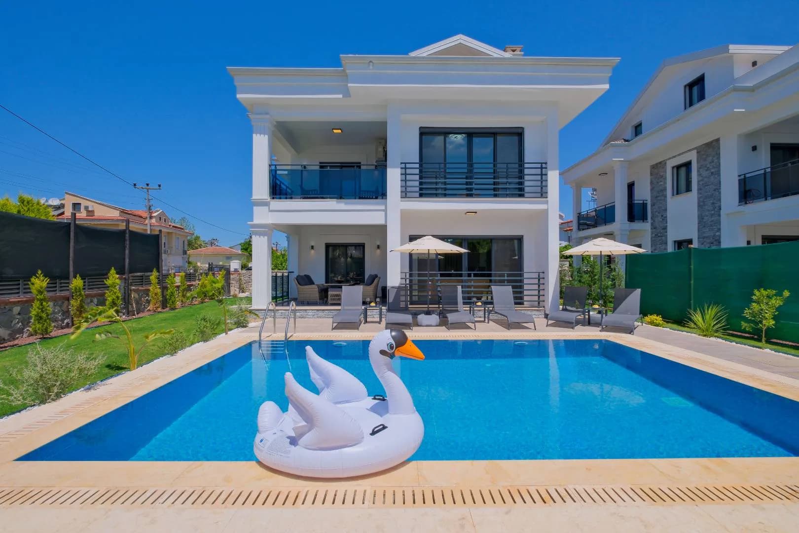Muğla Fethiye'de Muhteşem Doğada, Çocuk Oyun Alanlı, Lüks Villa görsel 2