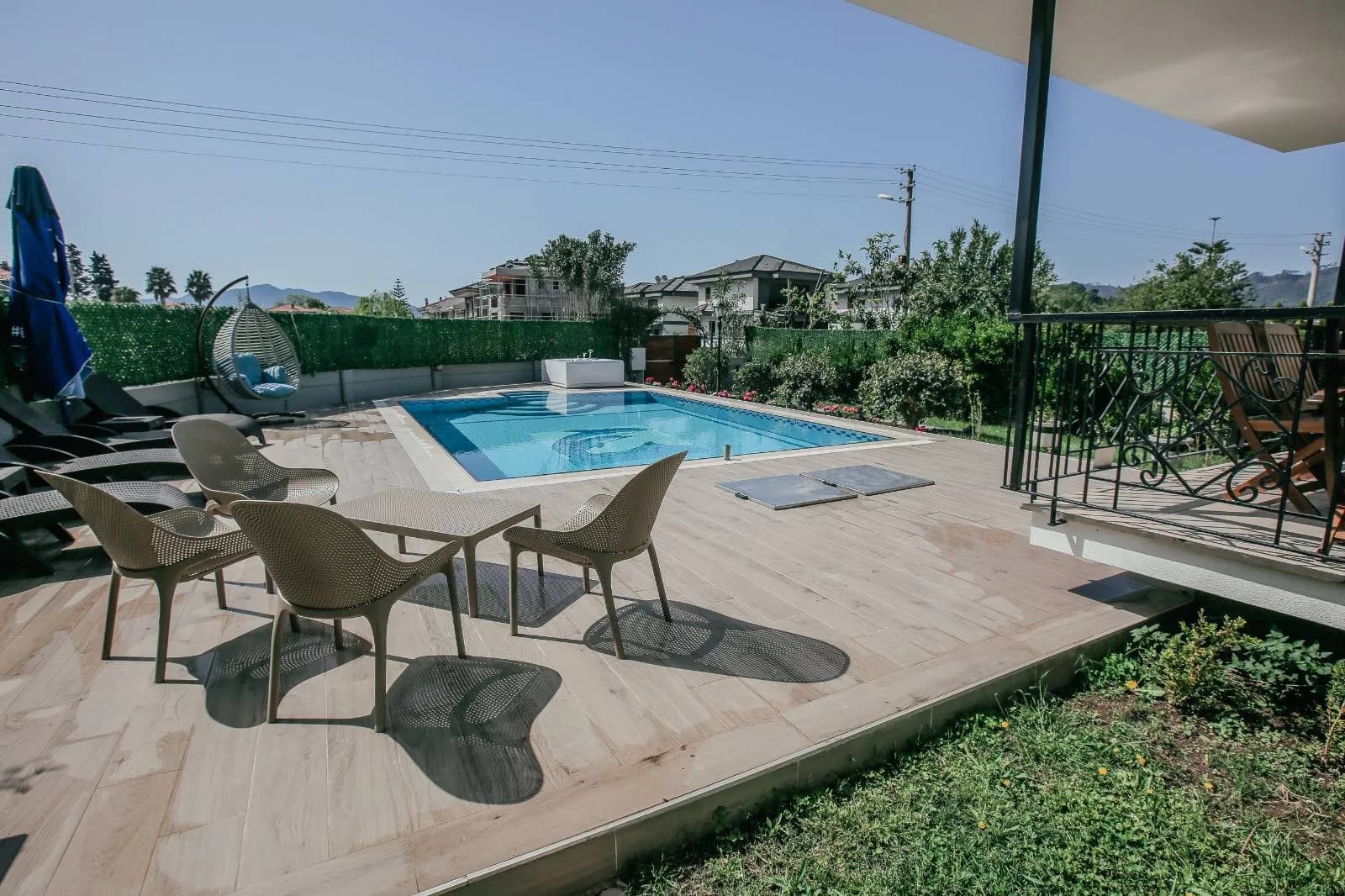 Marmaris Çamdibi'de Eşsiz Doğada, Özel Havuzlu, Kiralık Villa görsel 3