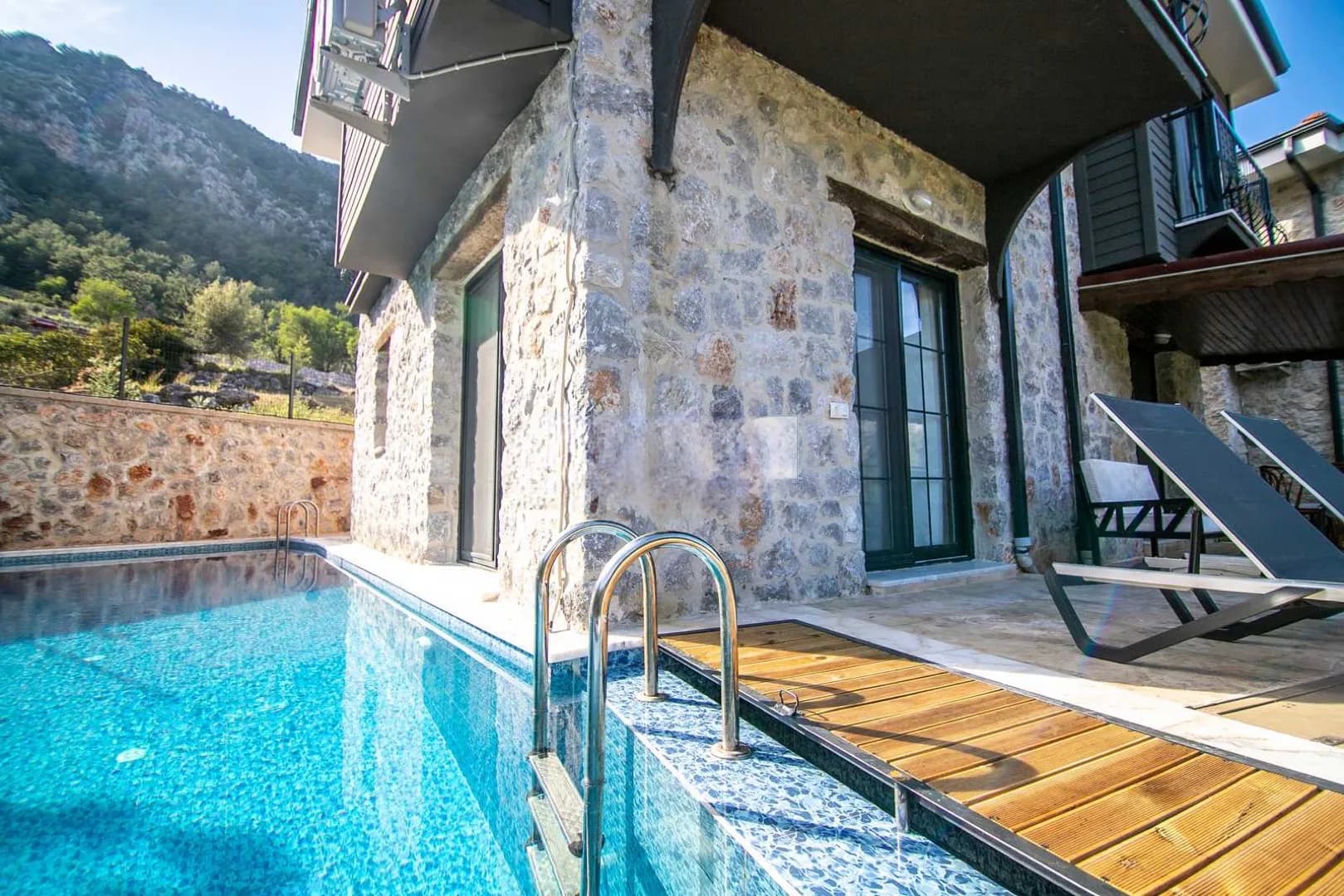 Marmaris Turgut'ta Eşsiz Doğada, Özel Havuzlu, Lüks Villa görsel 3