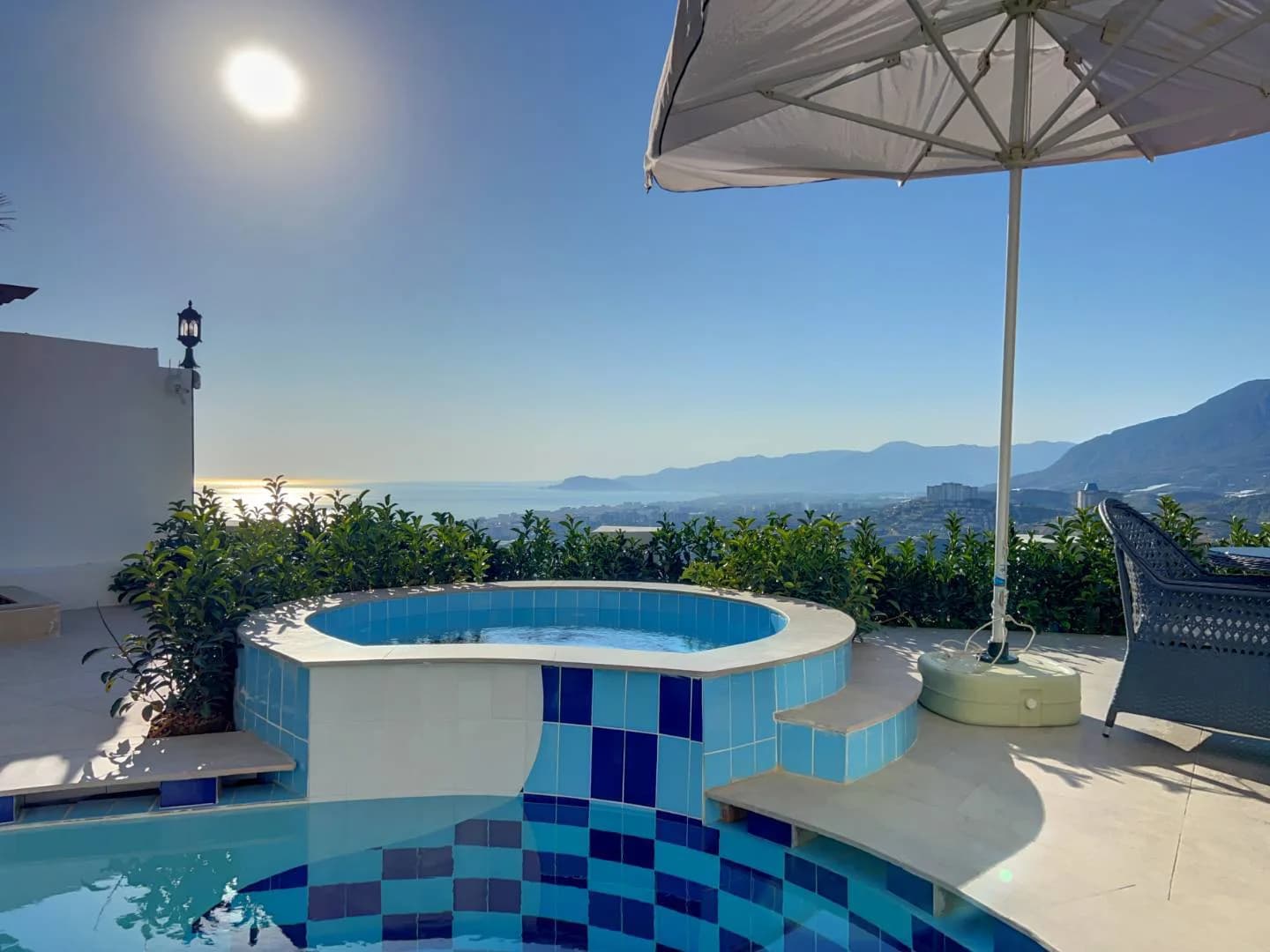 Alanya Kargıcak'ta Deniz Manzaralı, Özel Havuzlu, Jakuzili, Lüks Villa görsel 2