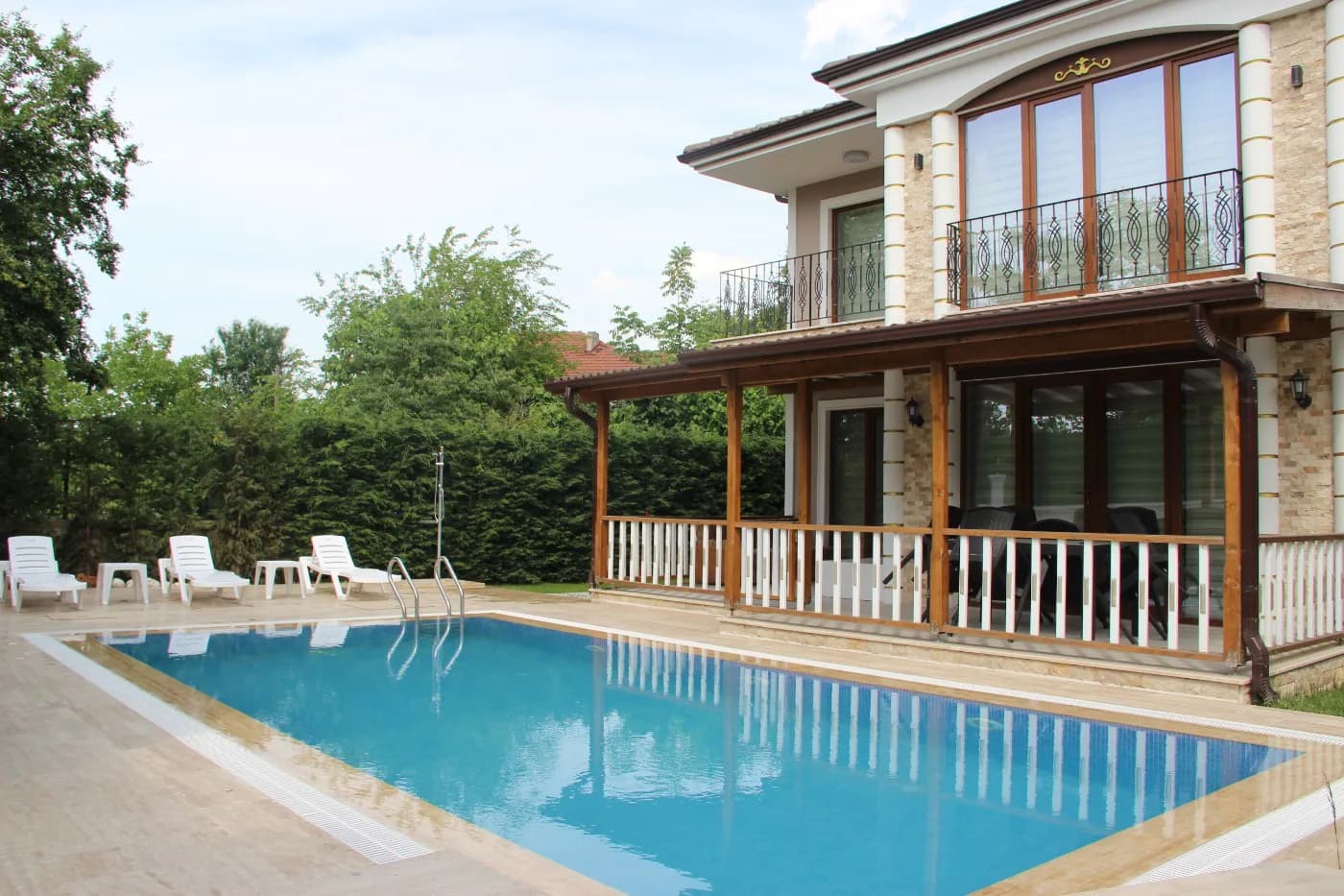 Sapanca'da Yeşillikler İçerisinde, Özel Havuzlu, 10 Kişilik Villa görsel 3