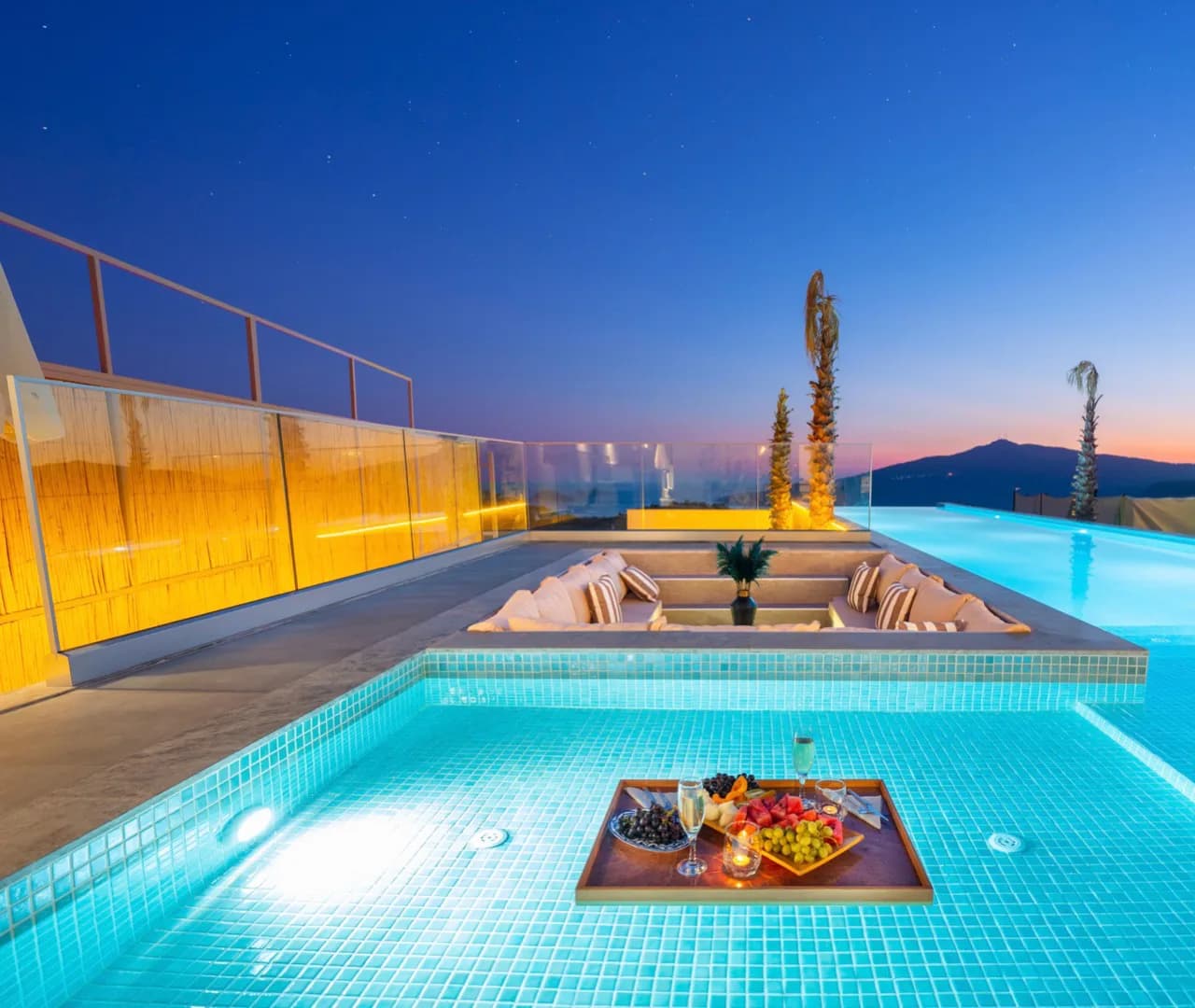 Kalkan Kördere'de Eşsiz Deniz Manzaralı, Özel Havuzlu, 6 Kişilik Villa görsel 3