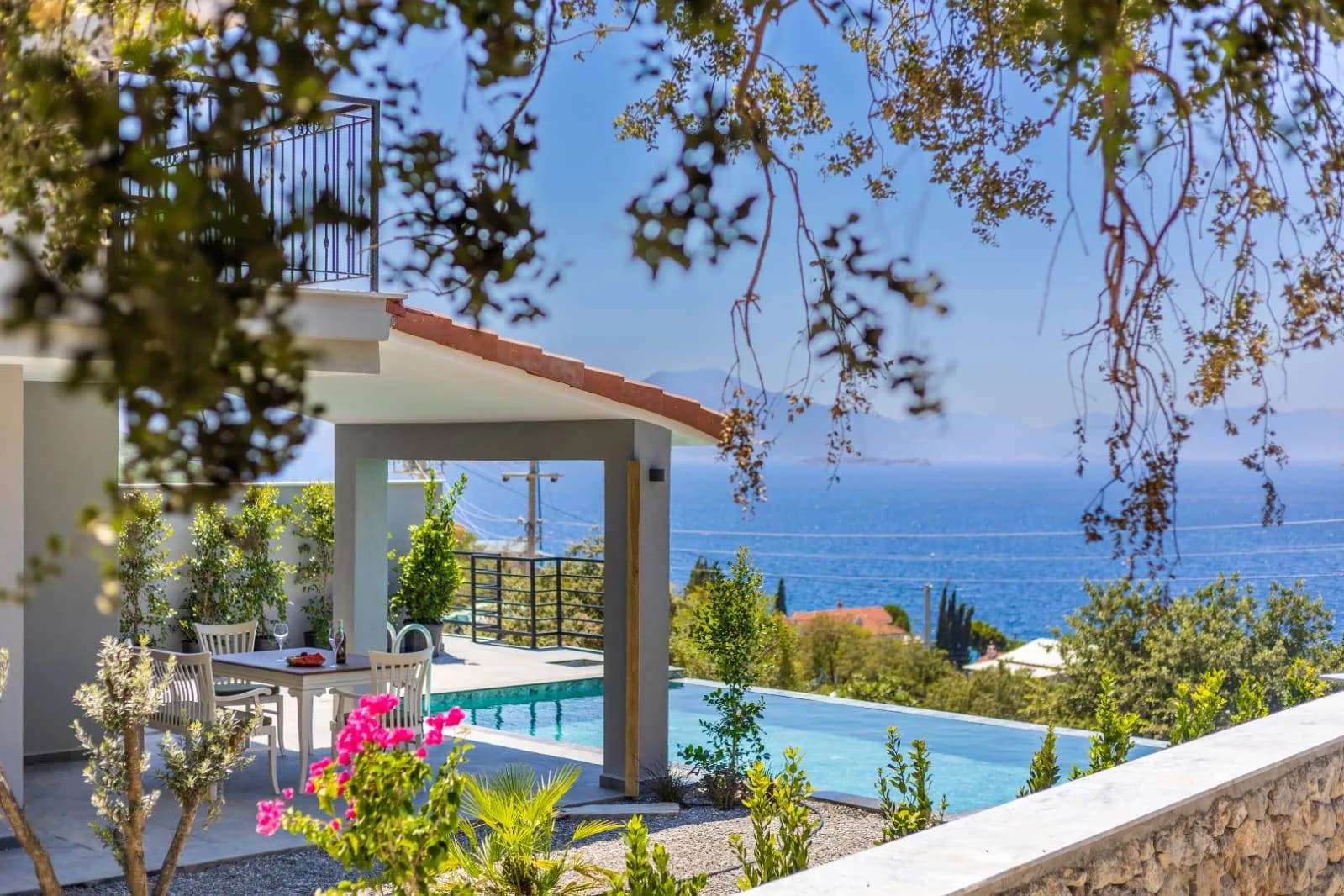 Marmaris'te Harika Doğanın İçerisinde, Özel Havuzlu, Lüks Villa görsel 3