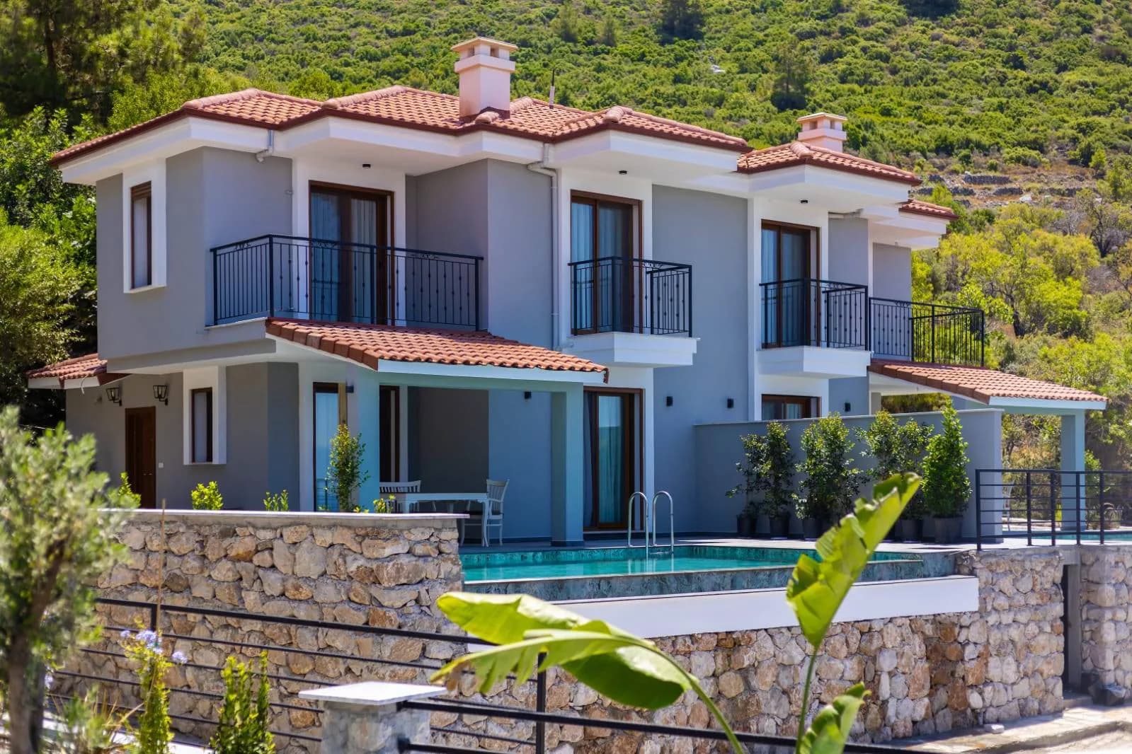 Marmaris'te Harika Doğanın İçerisinde, Özel Havuzlu, Lüks Villa görsel 2