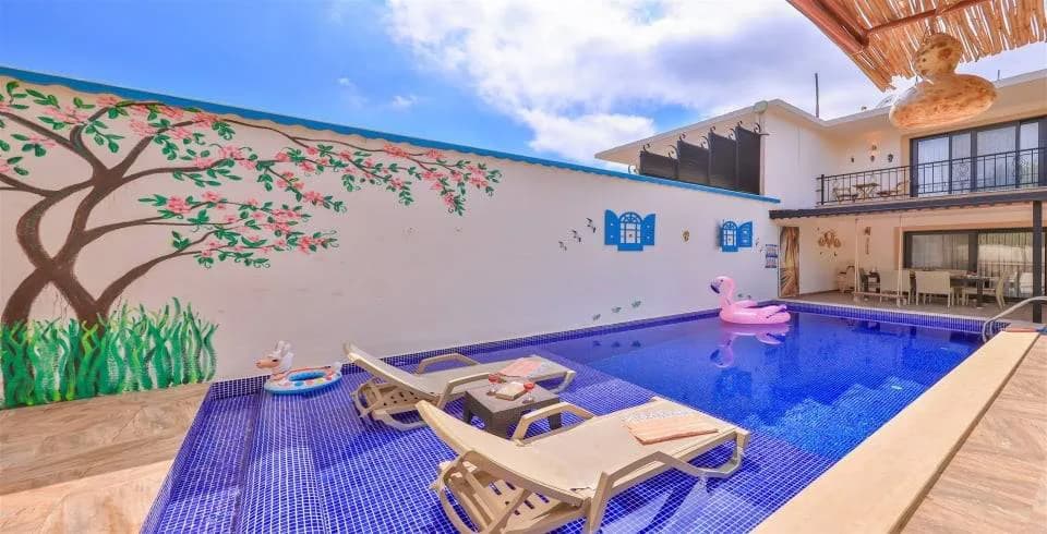 Kaş Çukurbağ'da Gözlerden Uzak, Isıtmalı Özel Havuzlu, Kiralık Villa görsel 3