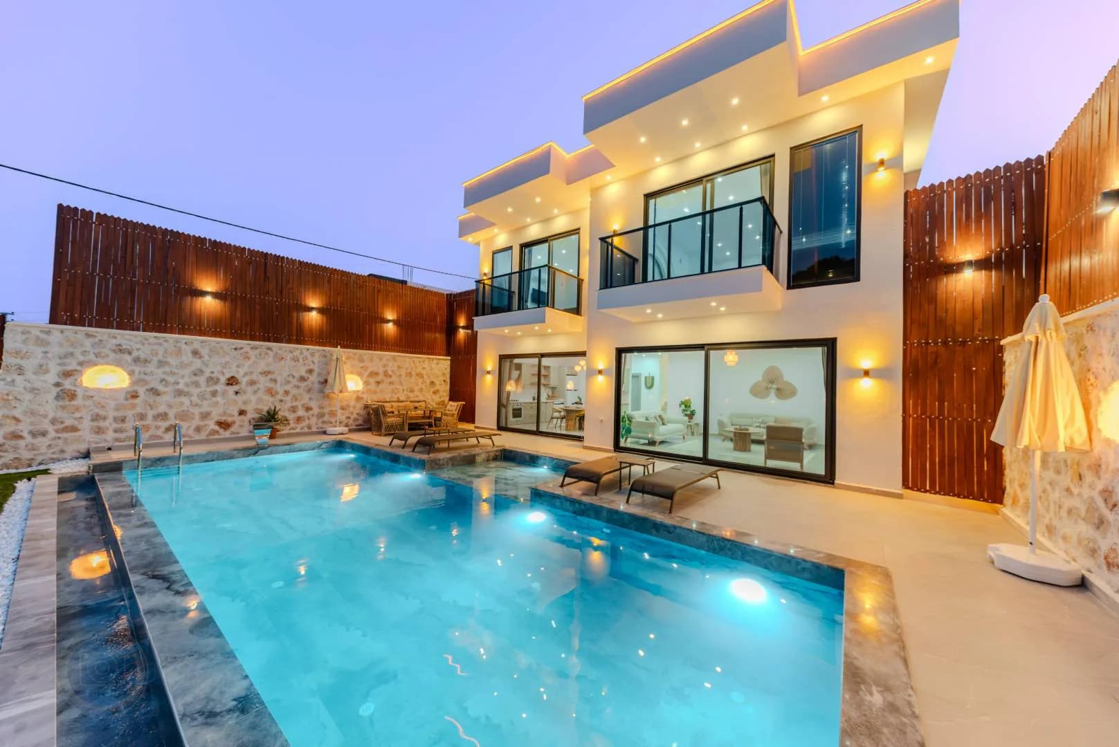 Kaş Kınık'ta Şehirden Uzakta, Özel Havuzlu, Lüks Villa görsel 2