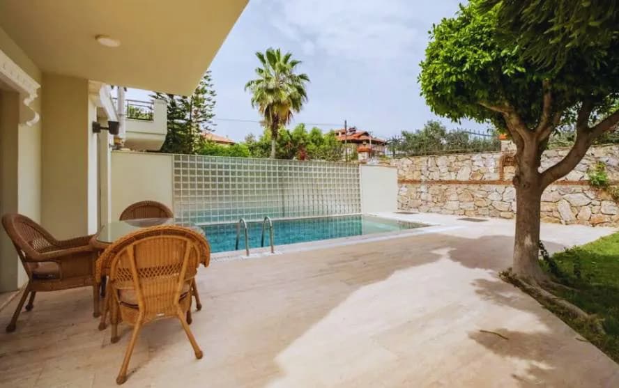 Muğla Marmaris'te Doğayla Baş Başa, Özel Havuzlu, Kiralık Villa görsel 3