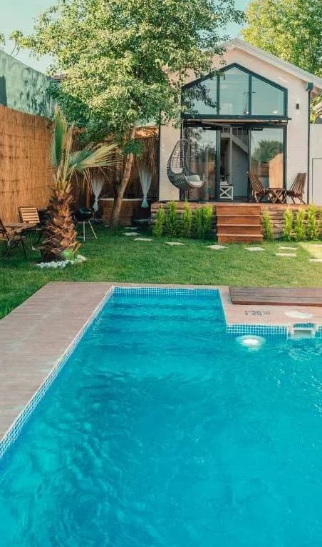 Sapanca Kırkpınar'da Doğa İle İç İçe, Özel Havuzlu, Kiralık Bungalov görsel 2