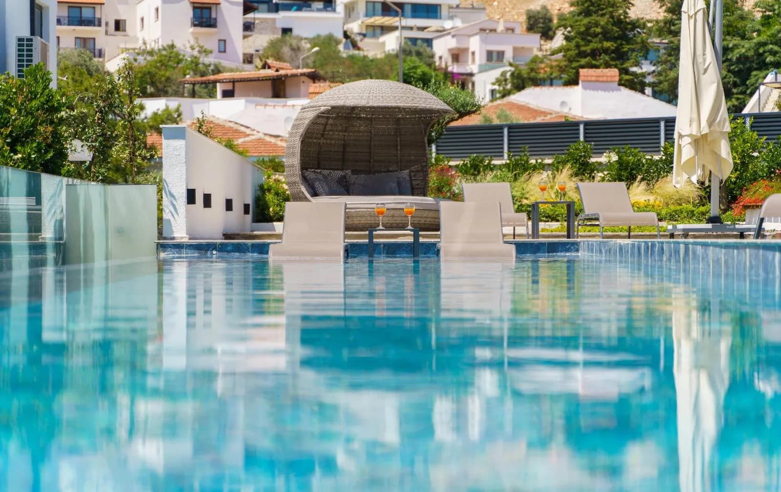 Kaş Kalamar Bölgesinde Geniş Ailelere Uygun, Özel Havuzlu, 4+1 Villa görsel 3