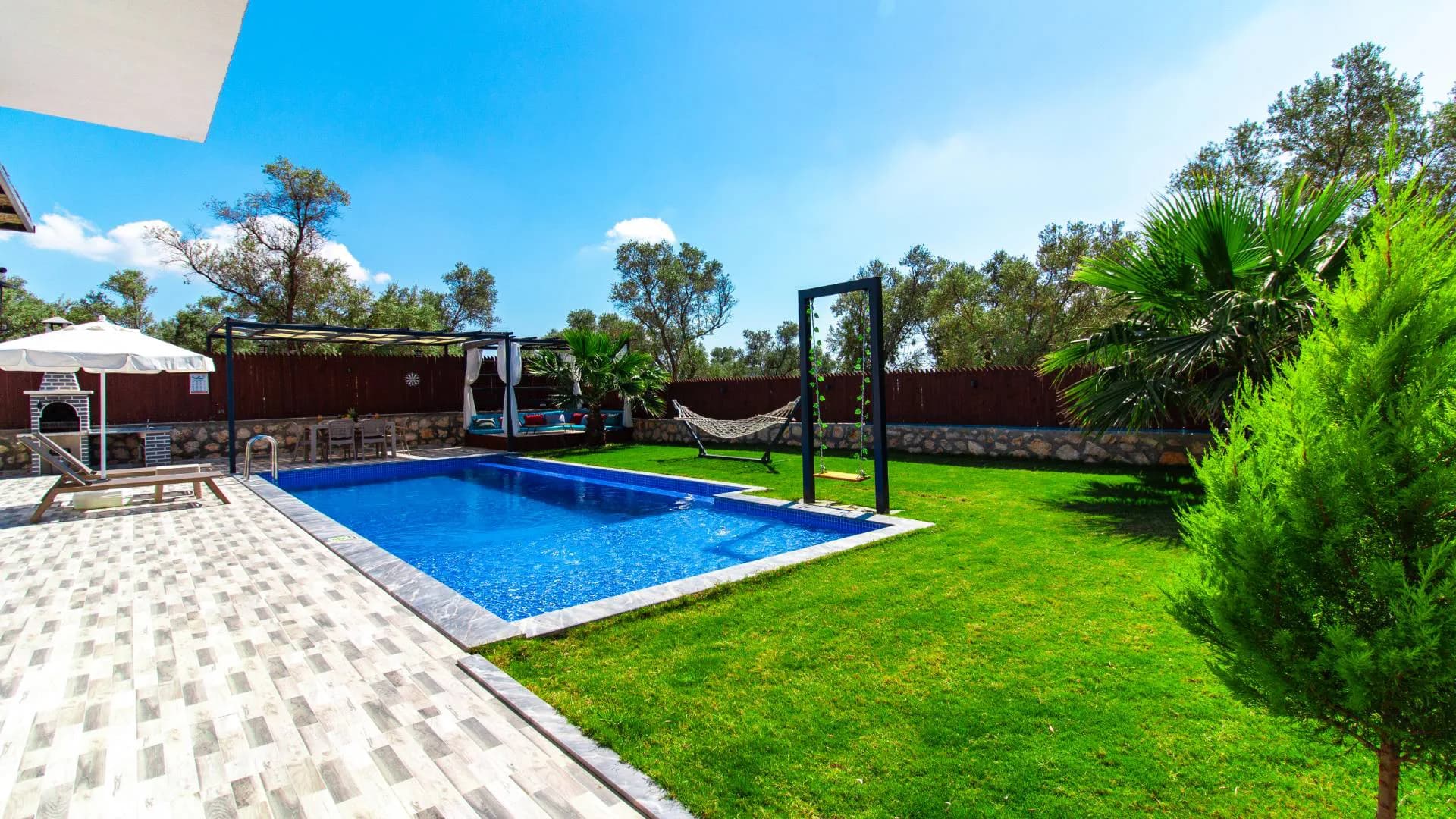 Kaş Çayköy'de Doğa İçerisinde, Özel Havuzlu, Bahçeli Villa görsel 3