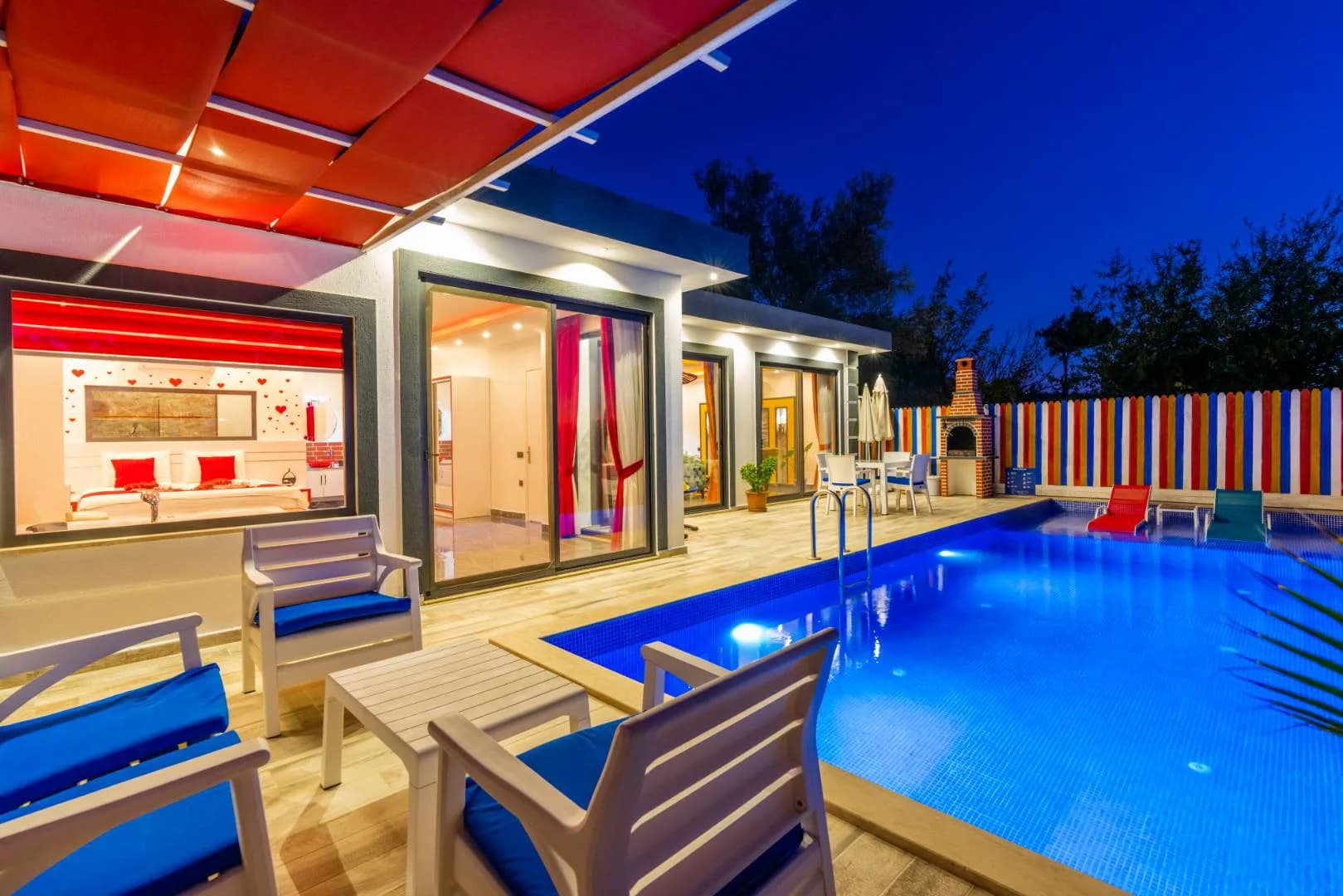 Kaş Üzümlü'de Balayı Çiftlerine Uygun, Özel Havuzlu, Konforlu Villa görsel 3