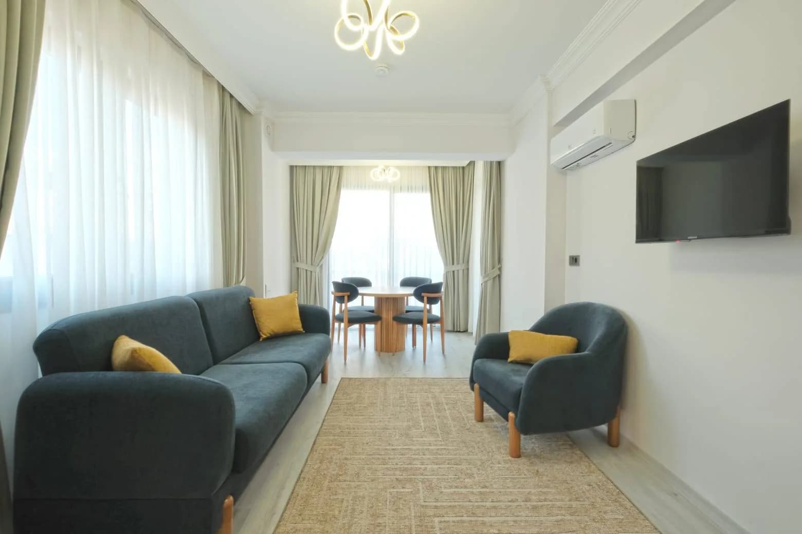 Fethiye Çatalarık'da Merkezi Konumda, 1+1, 2 Kişilik Apart görsel 2