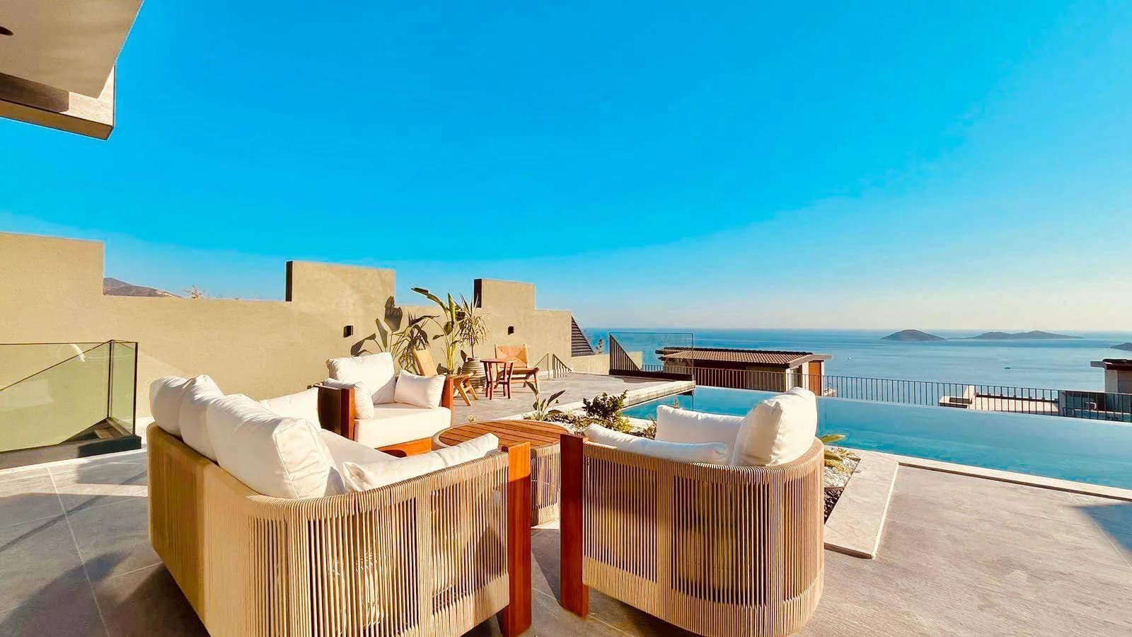 Kaş Kalkan'da Deniz Manzaralı, Özel Havuzlu, Modern Villa görsel 3