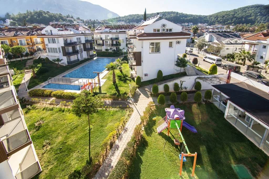 Fethiye Ölüdeniz'de Site İçerisinde, Ortak Havuzlu, Modern Apart görsel 2