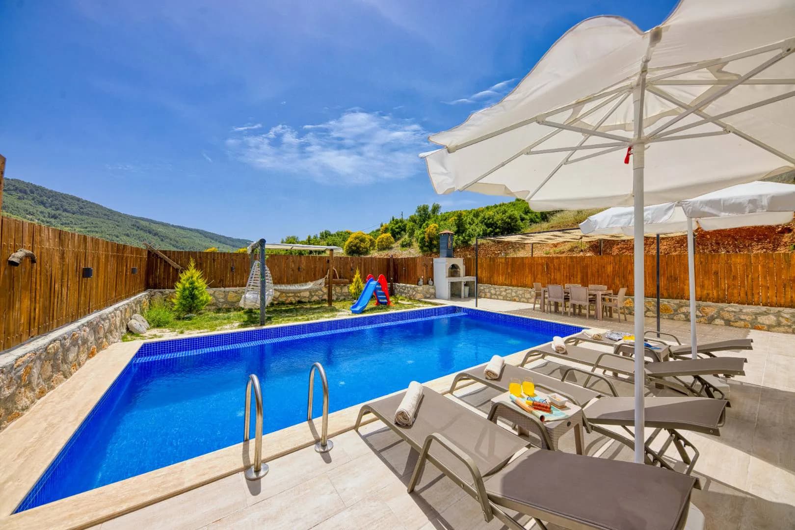 Kaş Hacıoğlan'da Sessiz Konumda, Özel Havuzlu, 2+1 Villa görsel 2