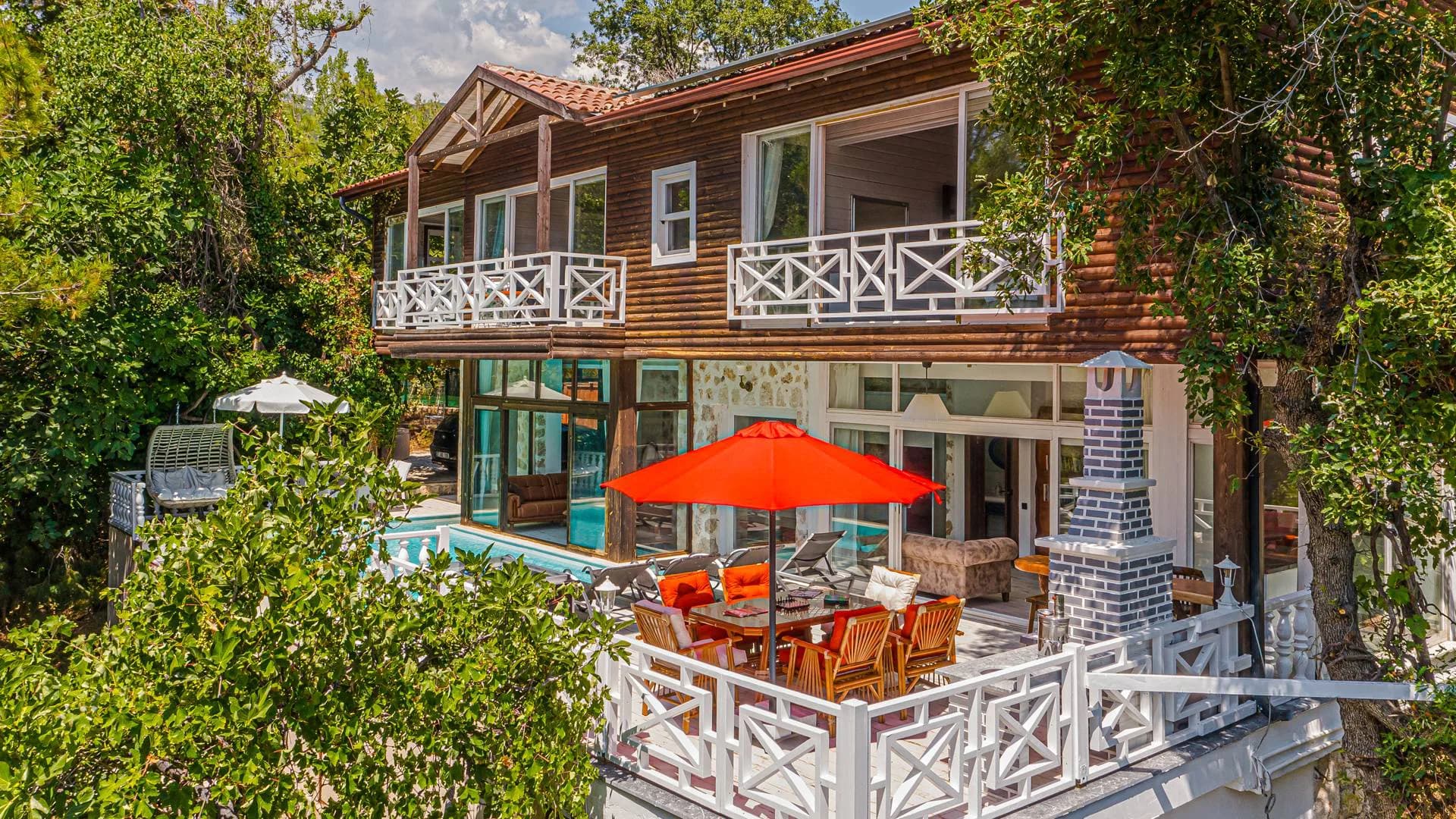 Kaş İslamlar'da Gözlerden Uzak Konumda, Özel Havuzlu, Otantik Villa görsel 2