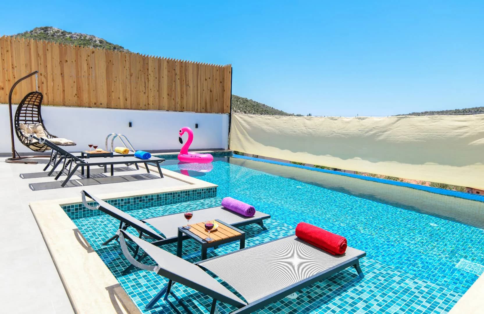 Kaş Bezirgan'da Balayı Çiftlerine Uygun, Özel Havuzlu, Tatil Villası görsel 2