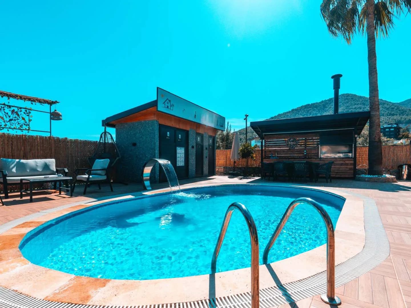 Alanya Oba'da Kalabalık Aileler İçin Uygun, Özel Havuzlu, Kiralık Villa görsel 3
