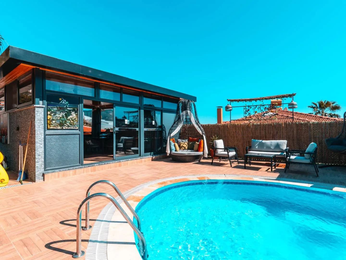 Alanya Oba'da Kalabalık Aileler İçin Uygun, Özel Havuzlu, Kiralık Villa görsel 2