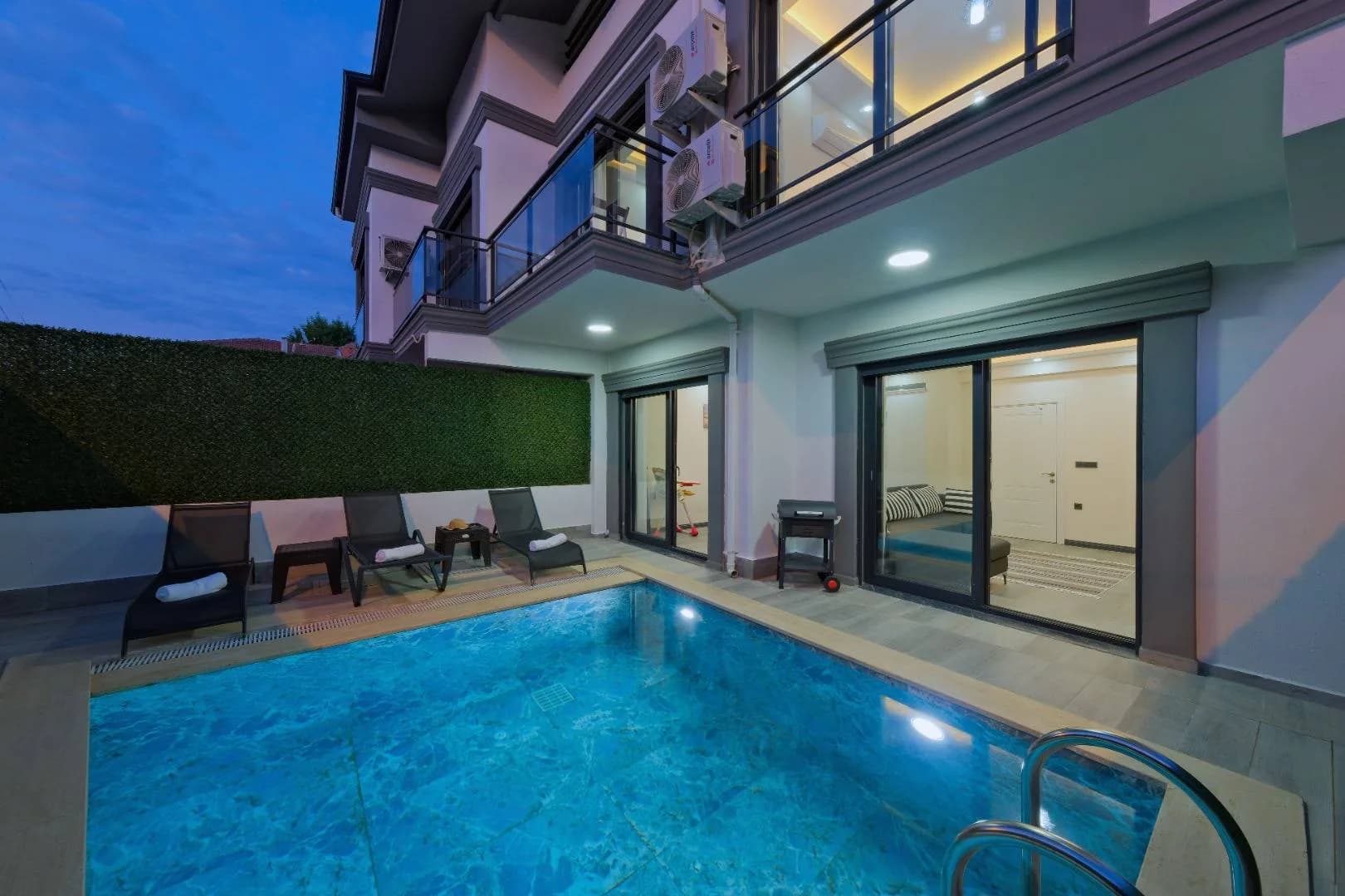 Fethiye Foça'da Doğayla Baş Başa, Özel Havuzlu, 8 Kişilik Villa görsel 2