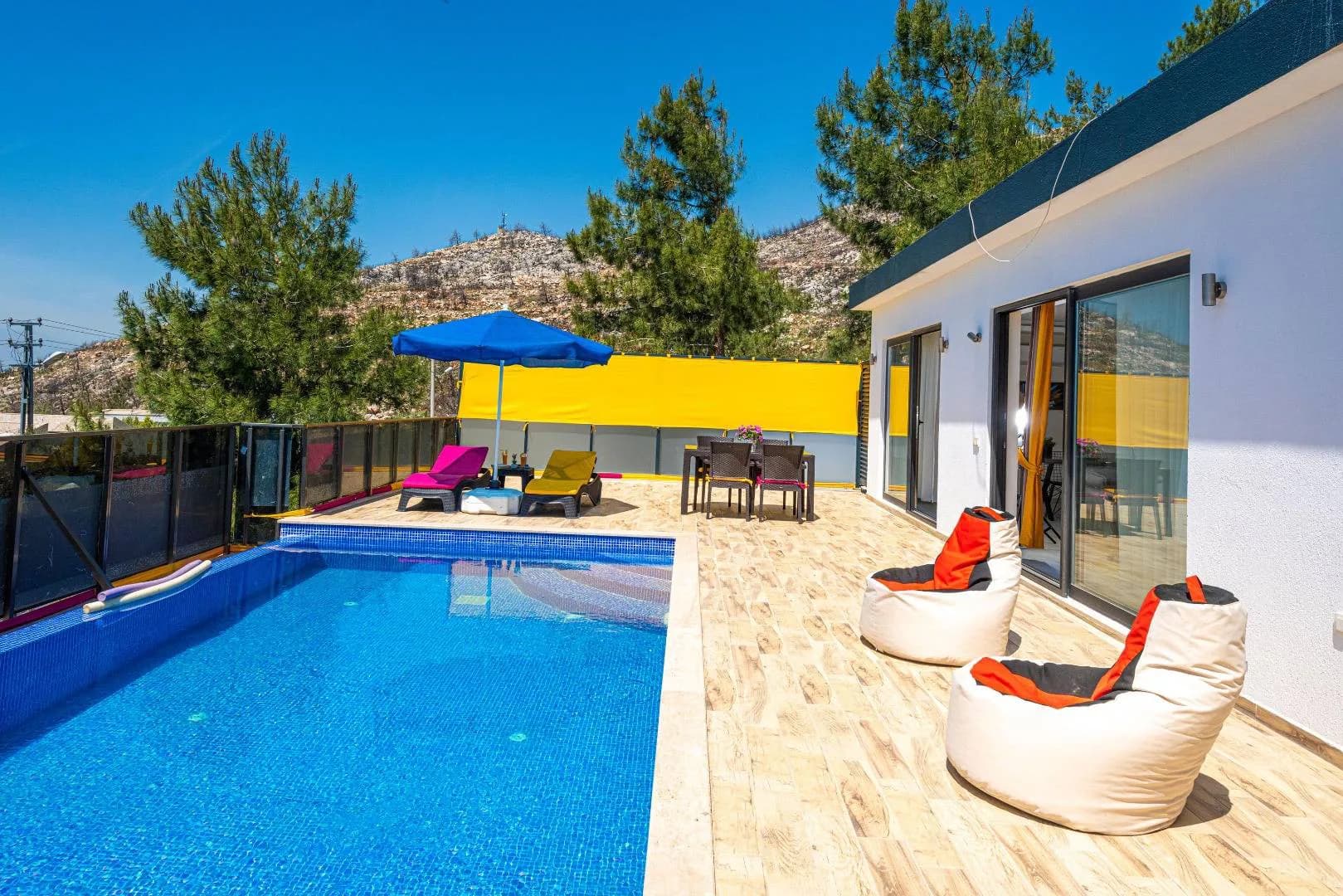Kaş Üzümlü'de Doğa İçerisinde, Özel Havuzlu, Yazlık Villa görsel 3