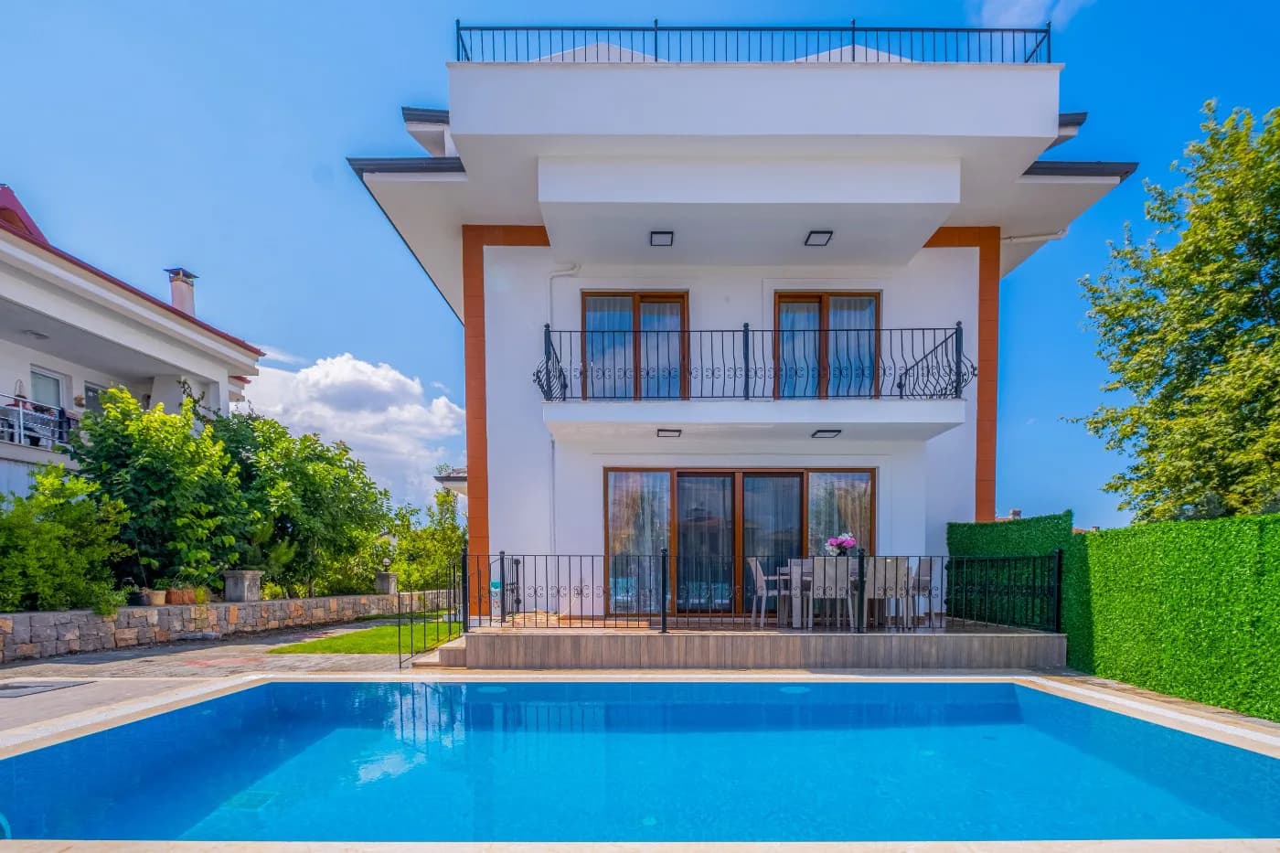 Fethiye Foça'da Muhteşem Doğada, Özel Havuzlu, Jakuzili, Lüks Villa görsel 2