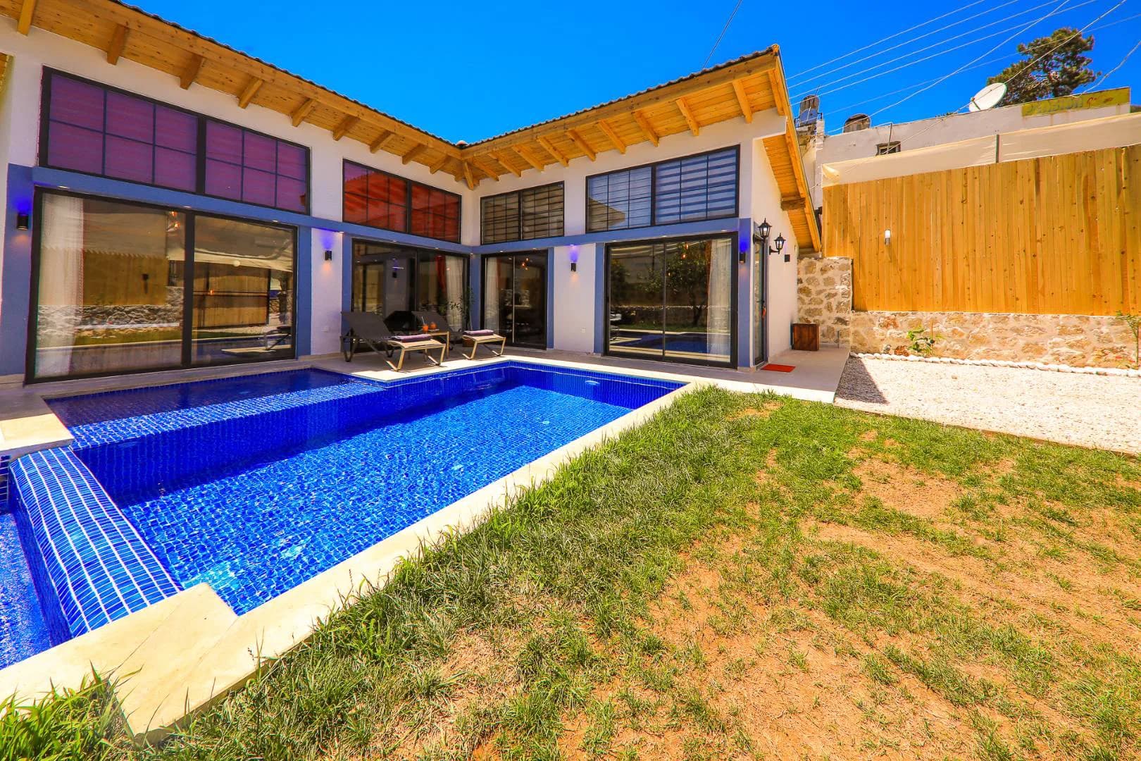 Kaş Gelemiş'te Aşkınızı Taçlandıran, Özel Havuzlu, Lüks Villa görsel 2
