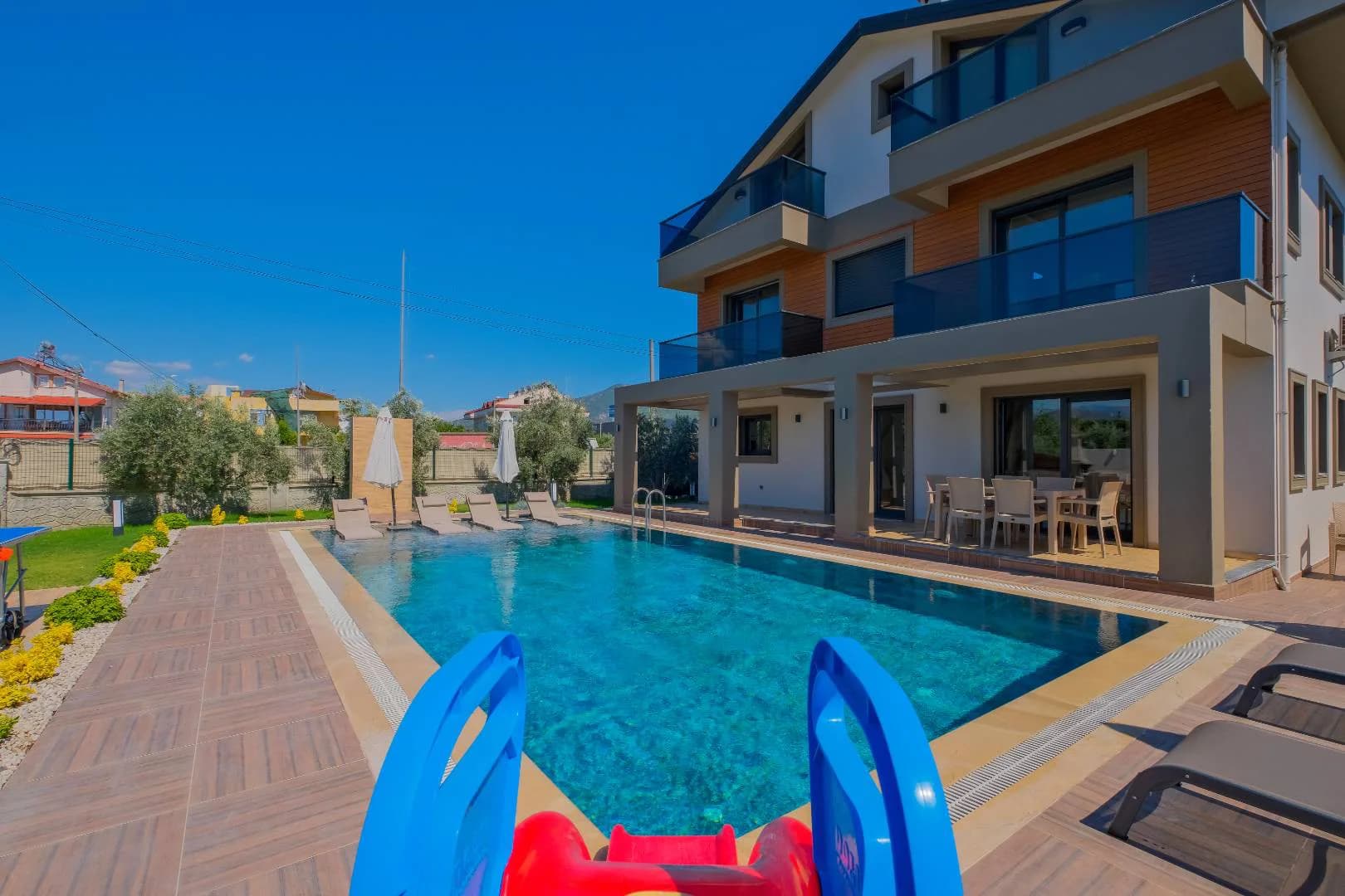 Fethiye Babataşı'nda Merkezi Konumda, Özel Havuzlu, Lüks Villa görsel 3
