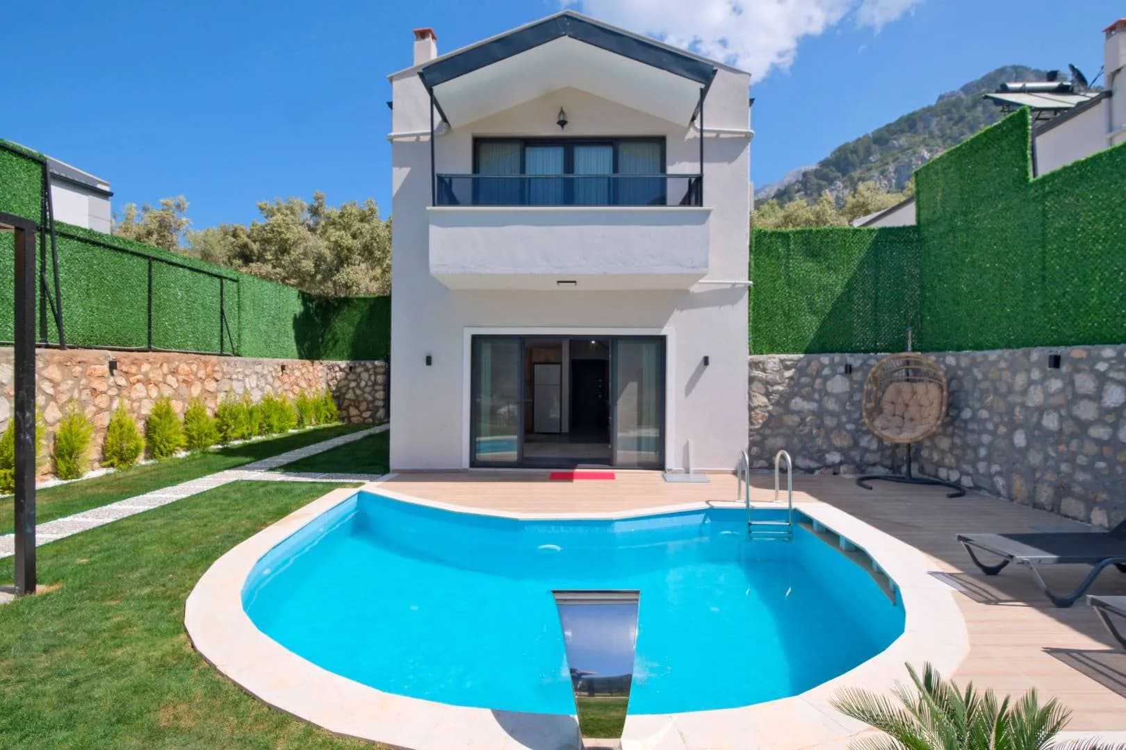 Fethiye Karaağaç'ta Doğanın Kalbinde, Özel Havuzlu, Modern Villa görsel 3