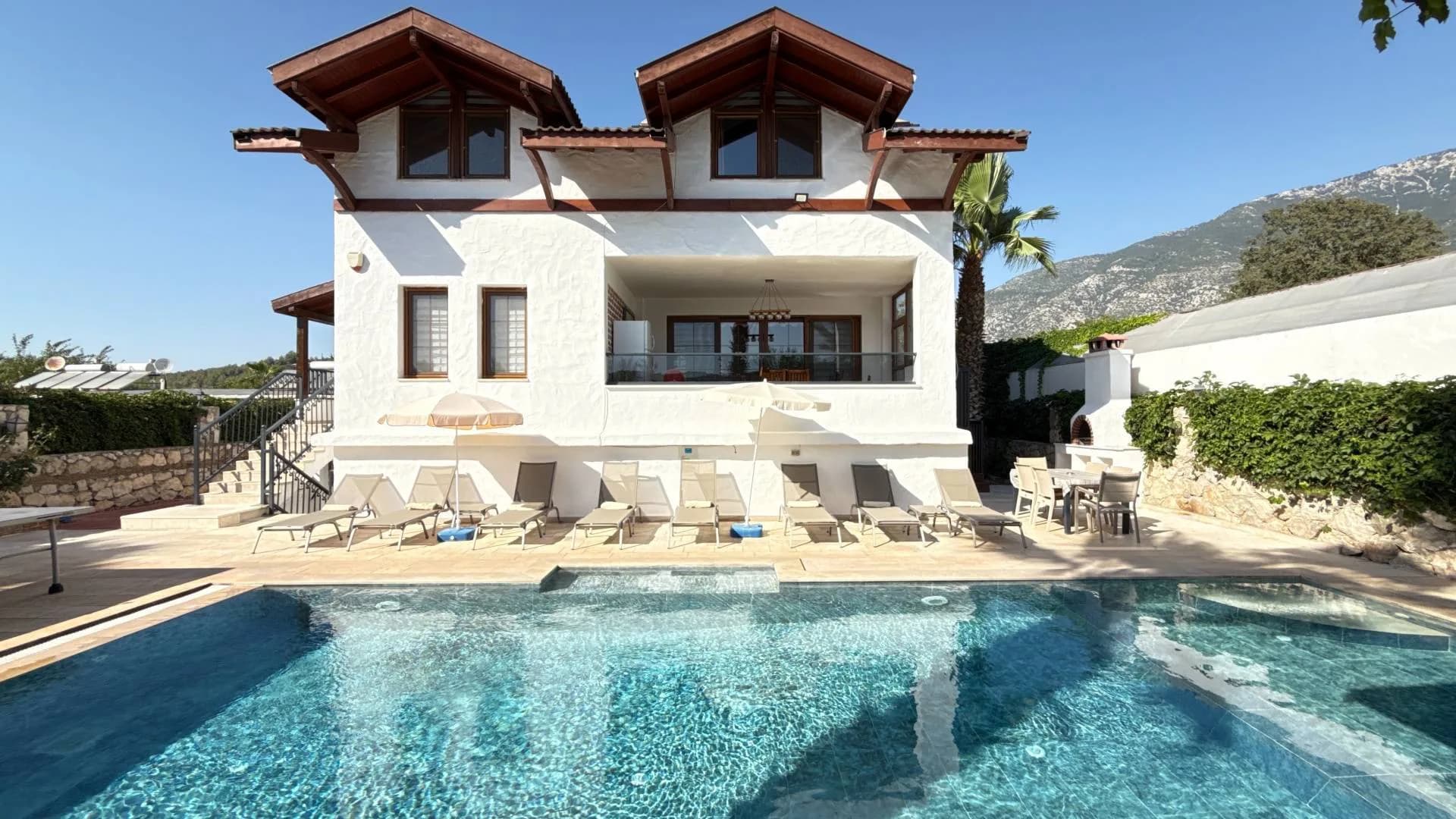 Fethiye Ölüdeniz'de Geniş Ailelere Uygun, Özel Havuzlu, Nezih Villa görsel 3