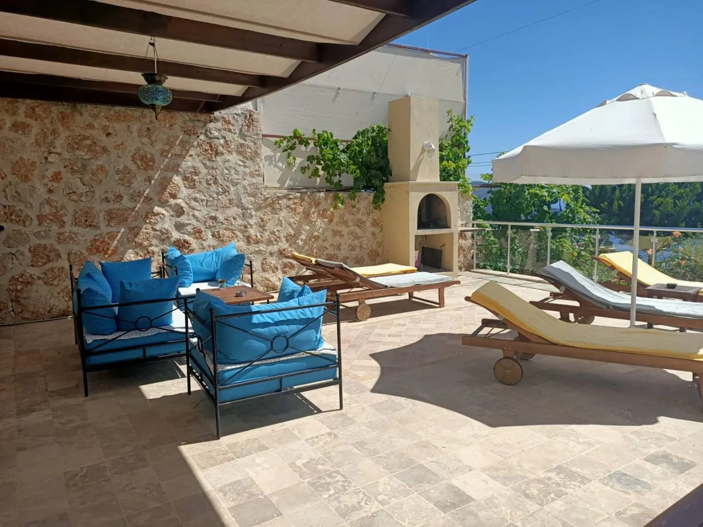 Kaş Kalkan'da Kalabalık Gruplara Uygun, Özel Havuzlu, Kiralık Villa görsel 3