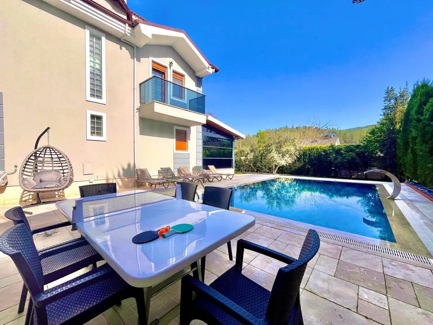 Fethiye İnlice'de Muhteşem Doğada, Özel Havuzlu, 5+1 Villa görsel 3